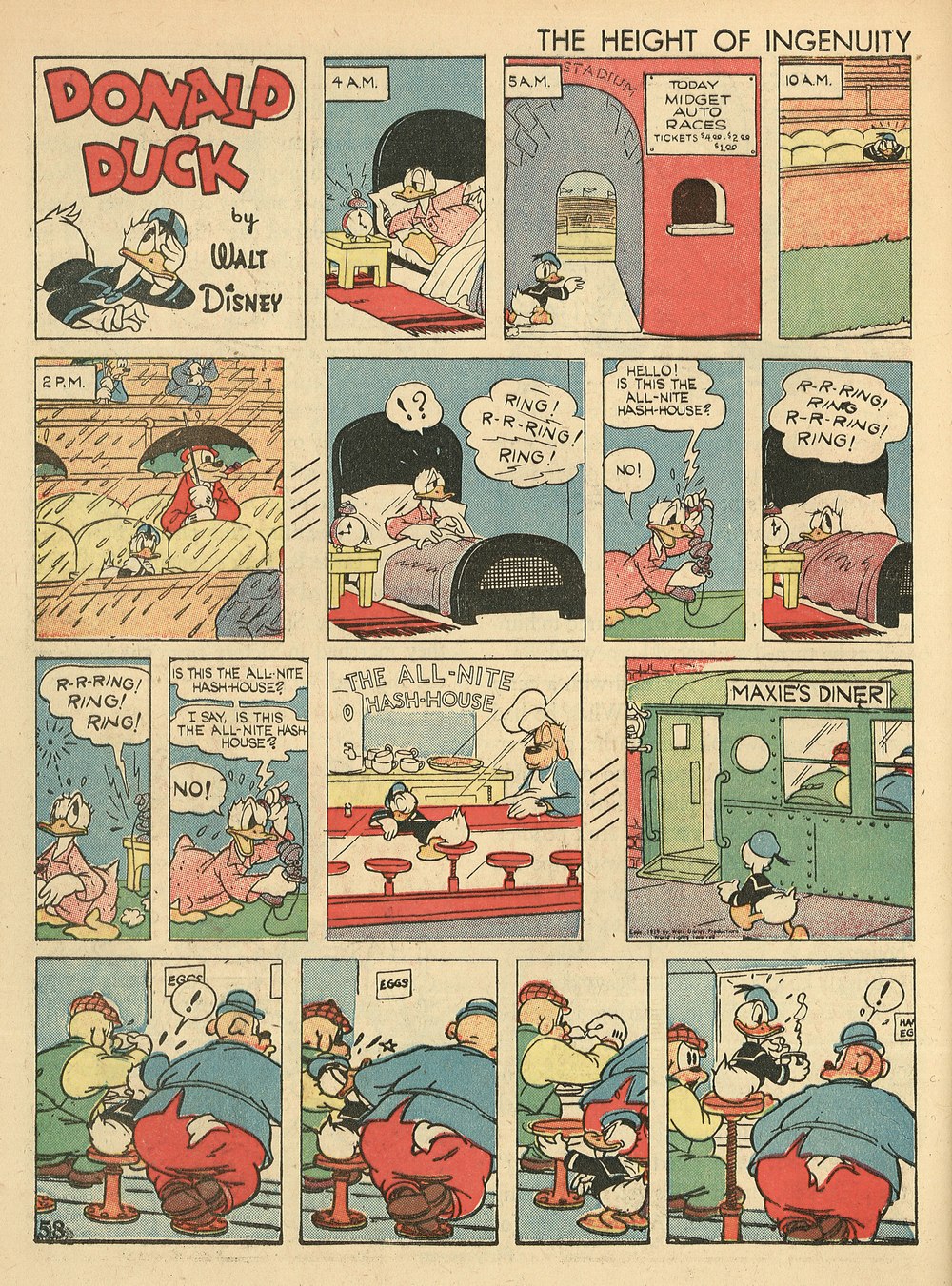 Read online Walt Disney's Comics and Stories comic -  Issue #15 - 60