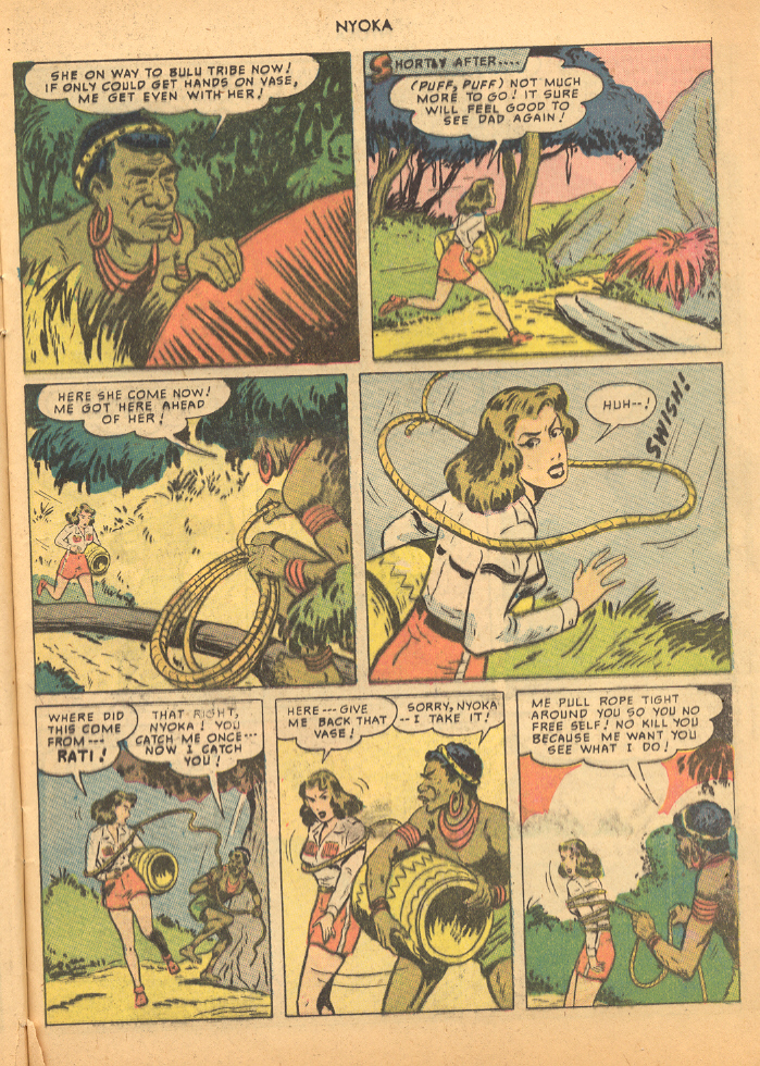 Read online Nyoka the Jungle Girl (1945) comic -  Issue #41 - 13