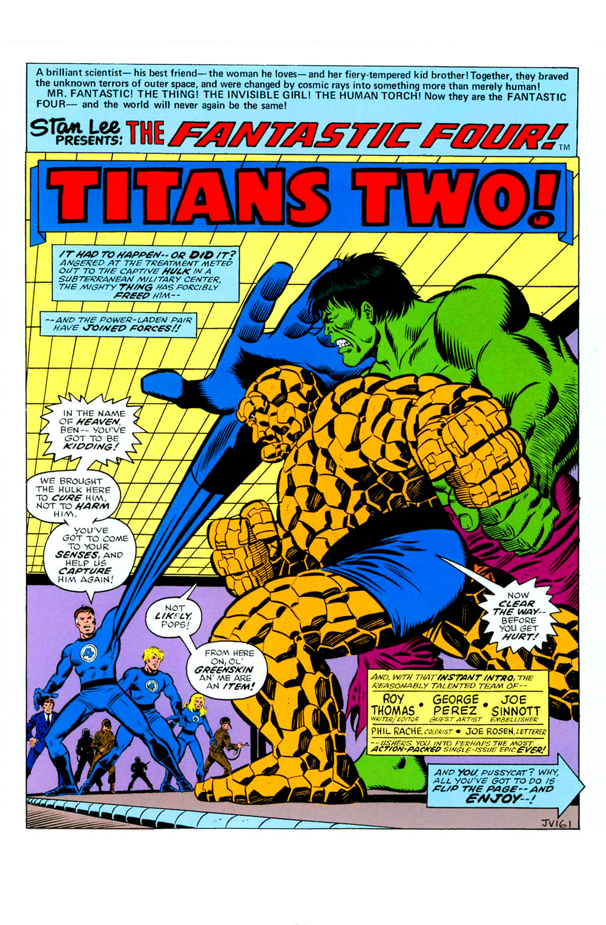 Read online Fantastic Four Visionaries: George Perez comic -  Issue # TPB 1 (Part 1) - 57
