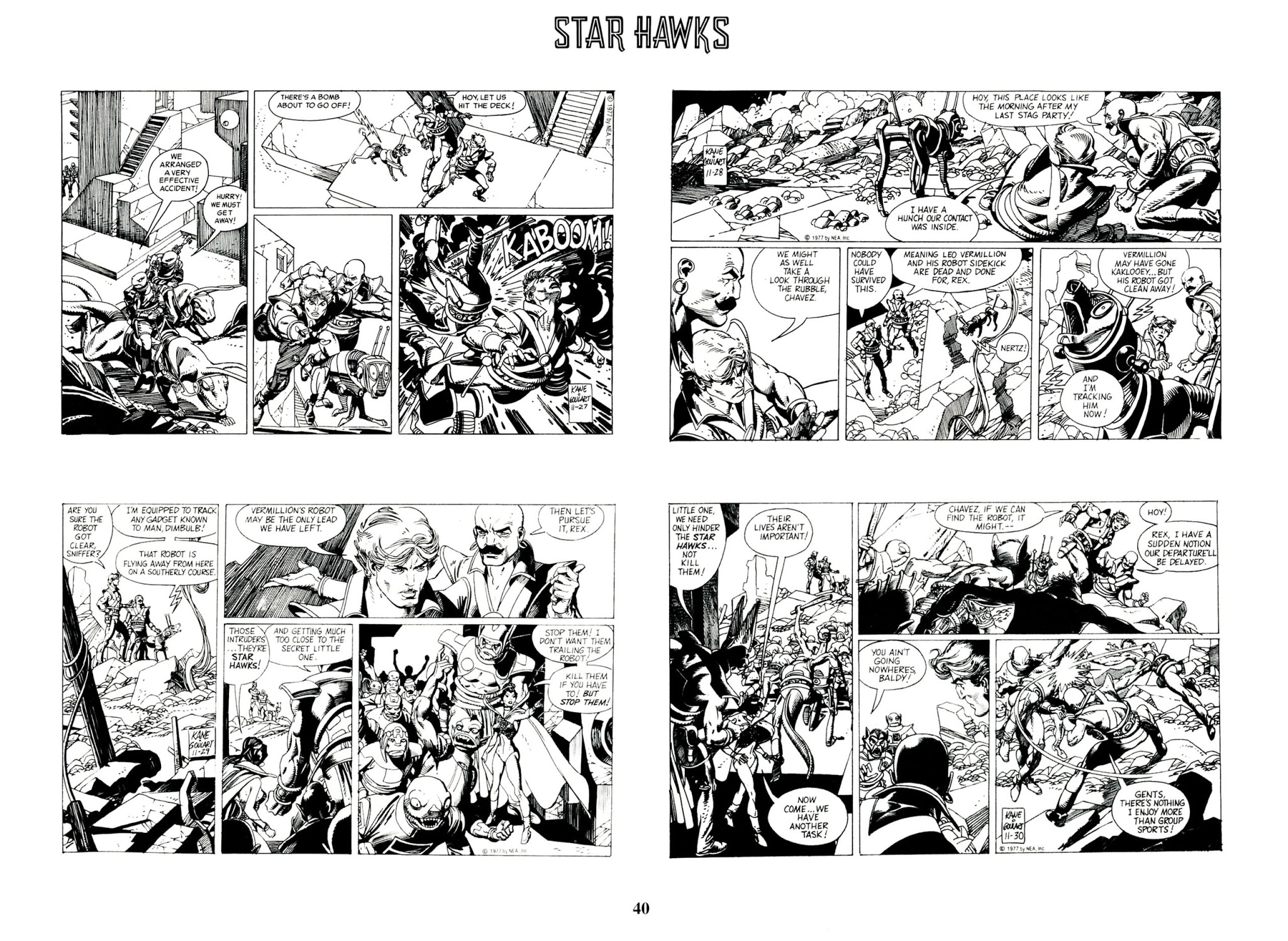 Read online Star Hawks: The Complete Series comic -  Issue # TPB - 40