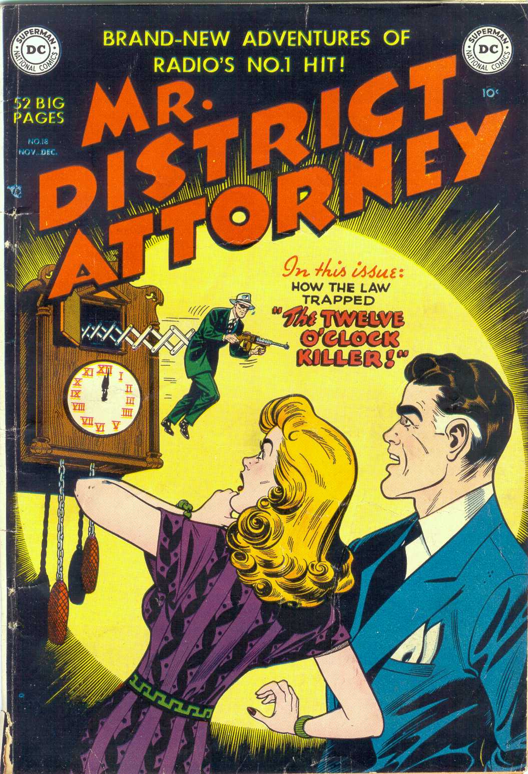 Read online Mr. District Attorney comic -  Issue #18 - 1