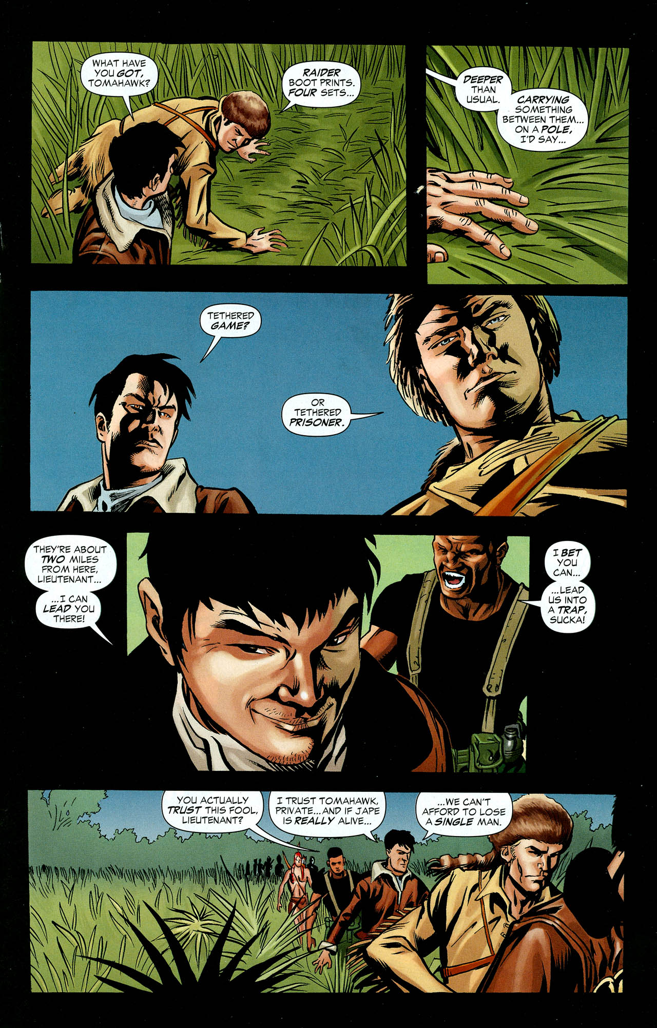 Read online The War That Time Forgot comic -  Issue #2 - 22