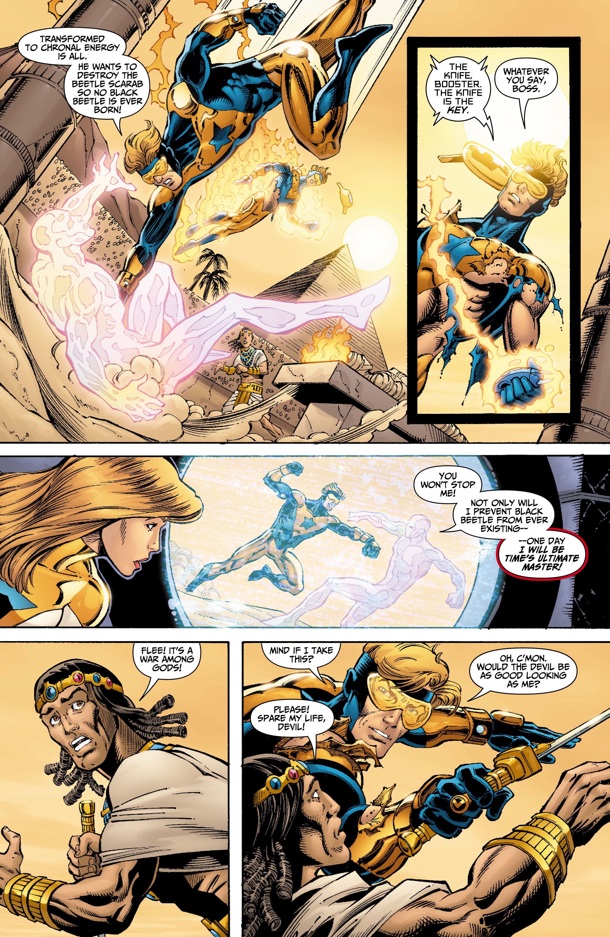 Read online Booster Gold (2007) comic -  Issue #18 - 19