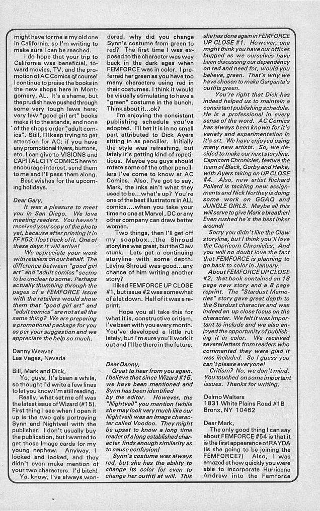 Read online Femforce comic -  Issue #55 - 30