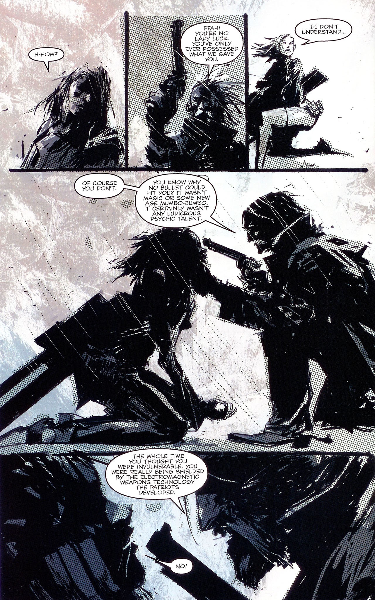 Read online Metal Gear Solid: Sons of Liberty comic -  Issue #11 - 22