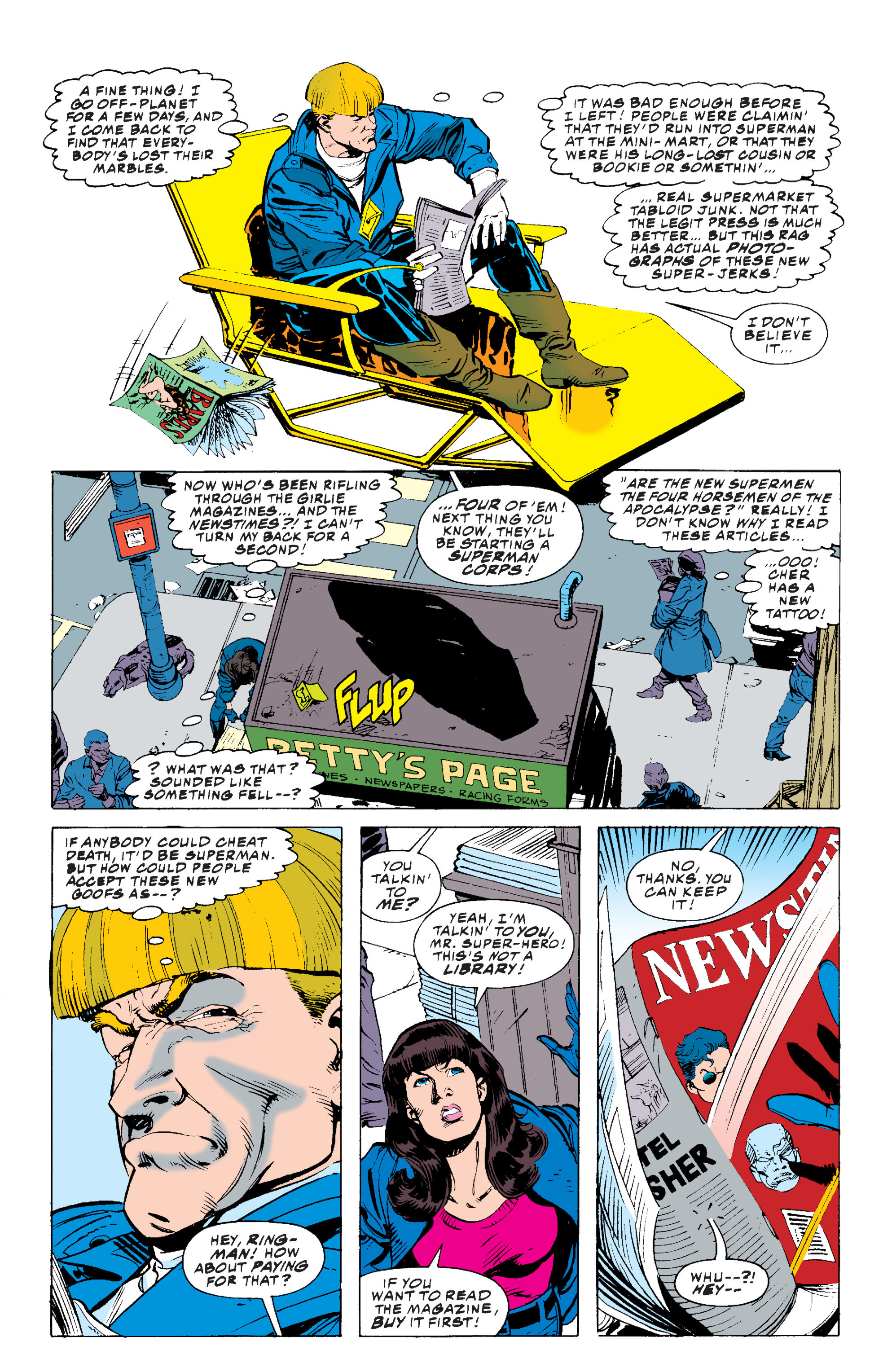Read online Superman: The Death and Return of Superman Omnibus comic -  Issue # TPB (Part 8) - 17