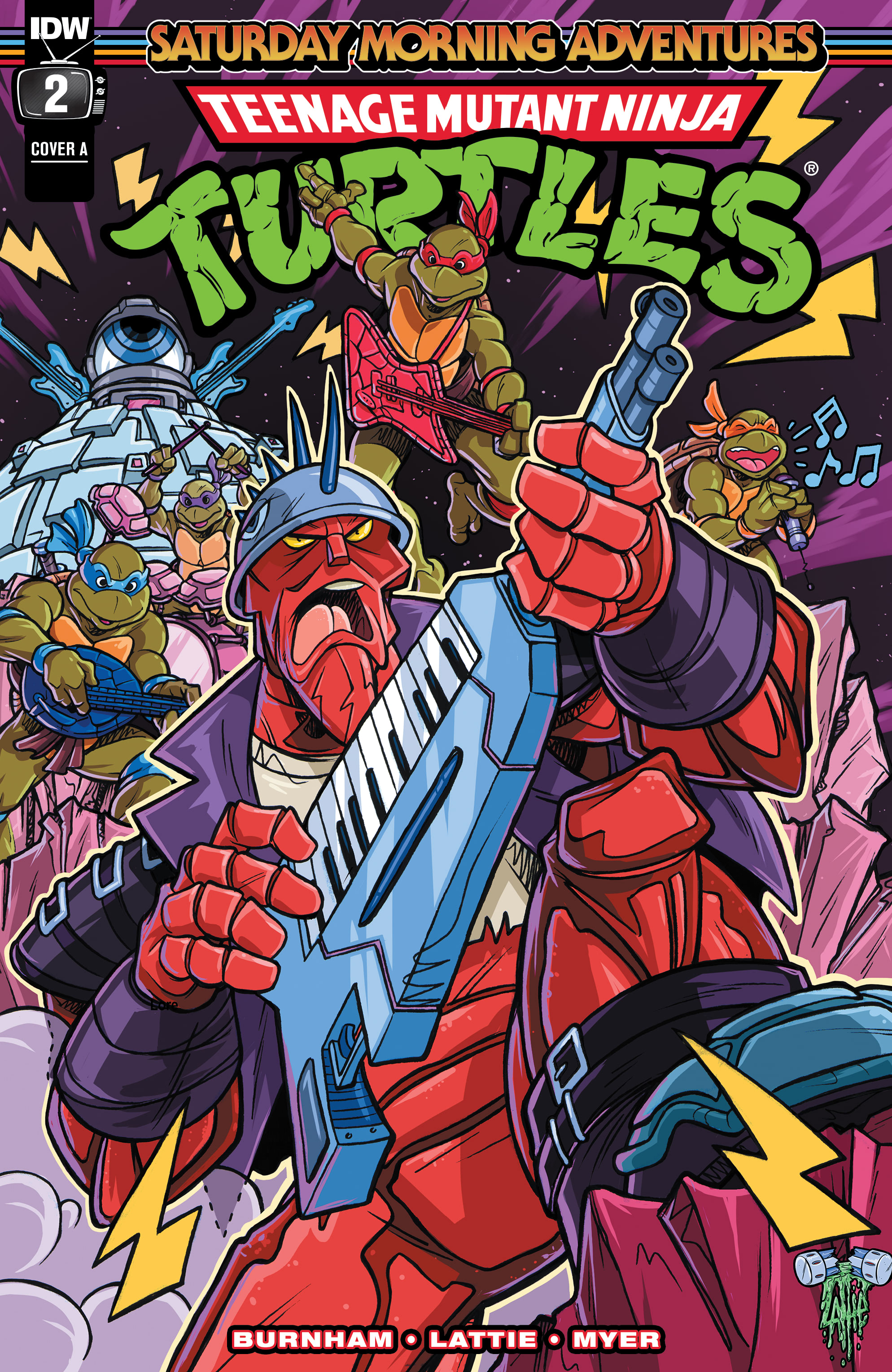 Read online Teenage Mutant Ninja Turtles: Saturday Morning Adventures comic -  Issue #2 - 1