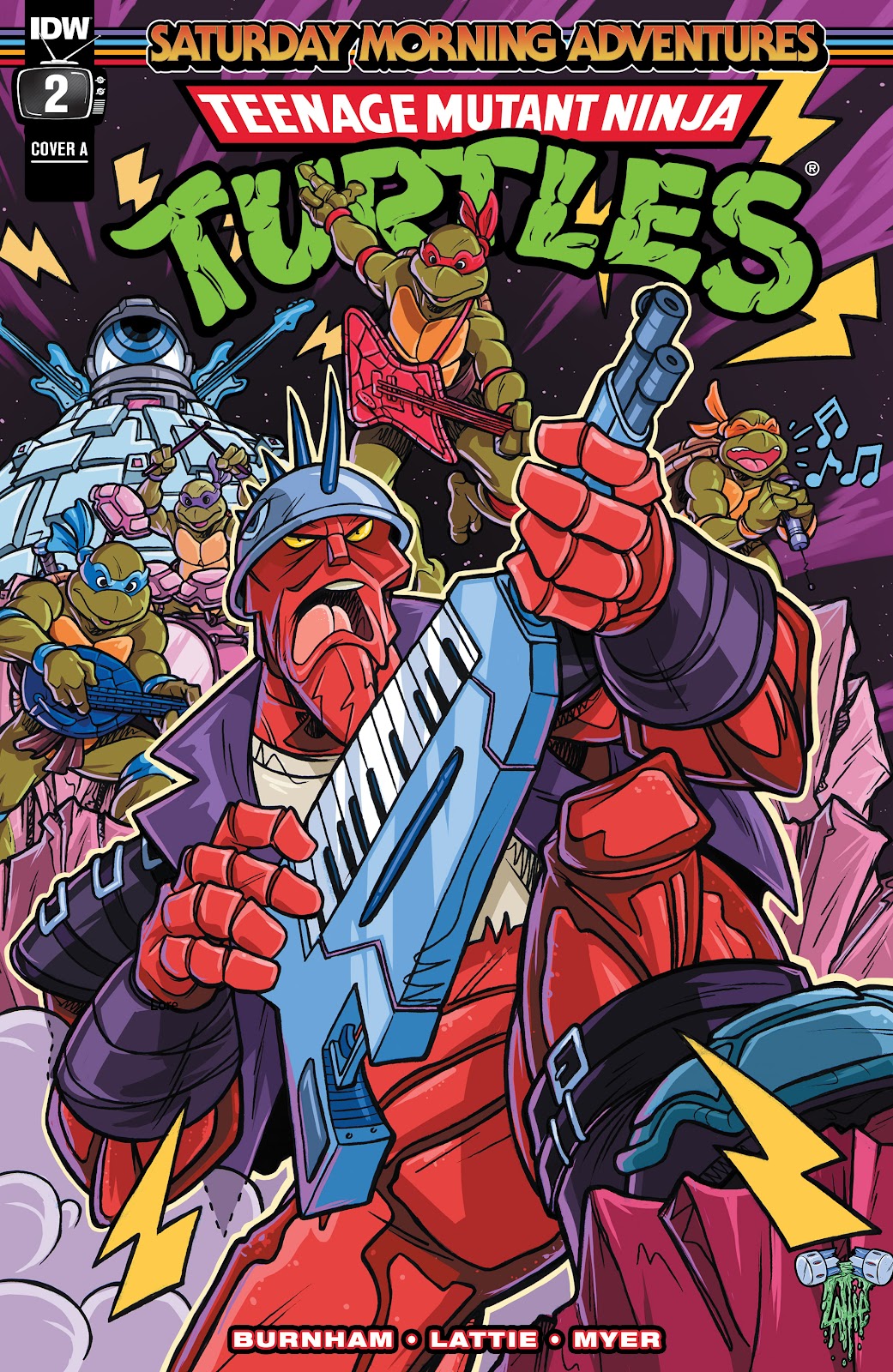 Teenage Mutant Ninja Turtles: Saturday Morning Adventures issue 2 - Page 1