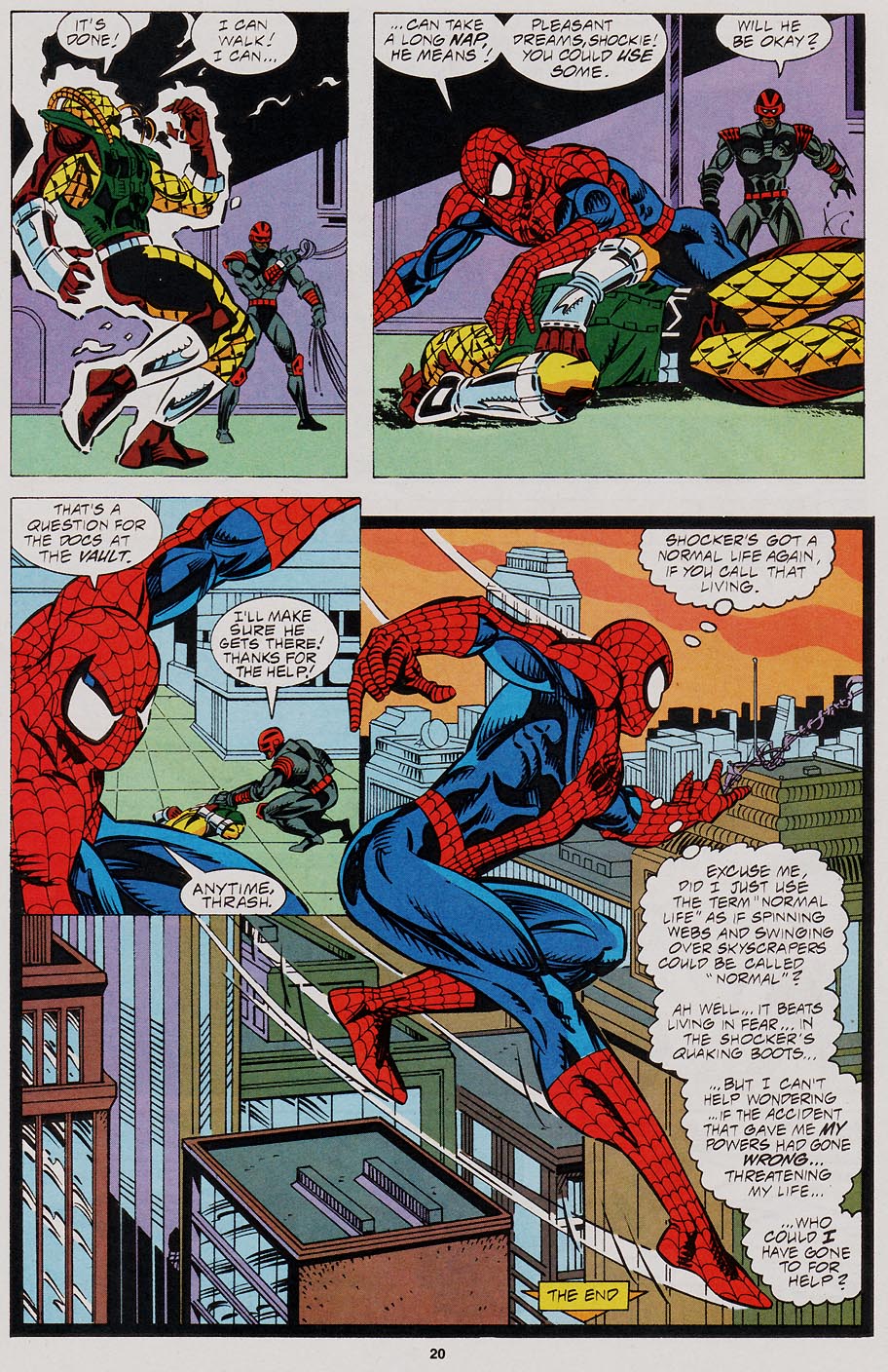 Read online Web of Spider-Man (1985) comic -  Issue #109 - 17