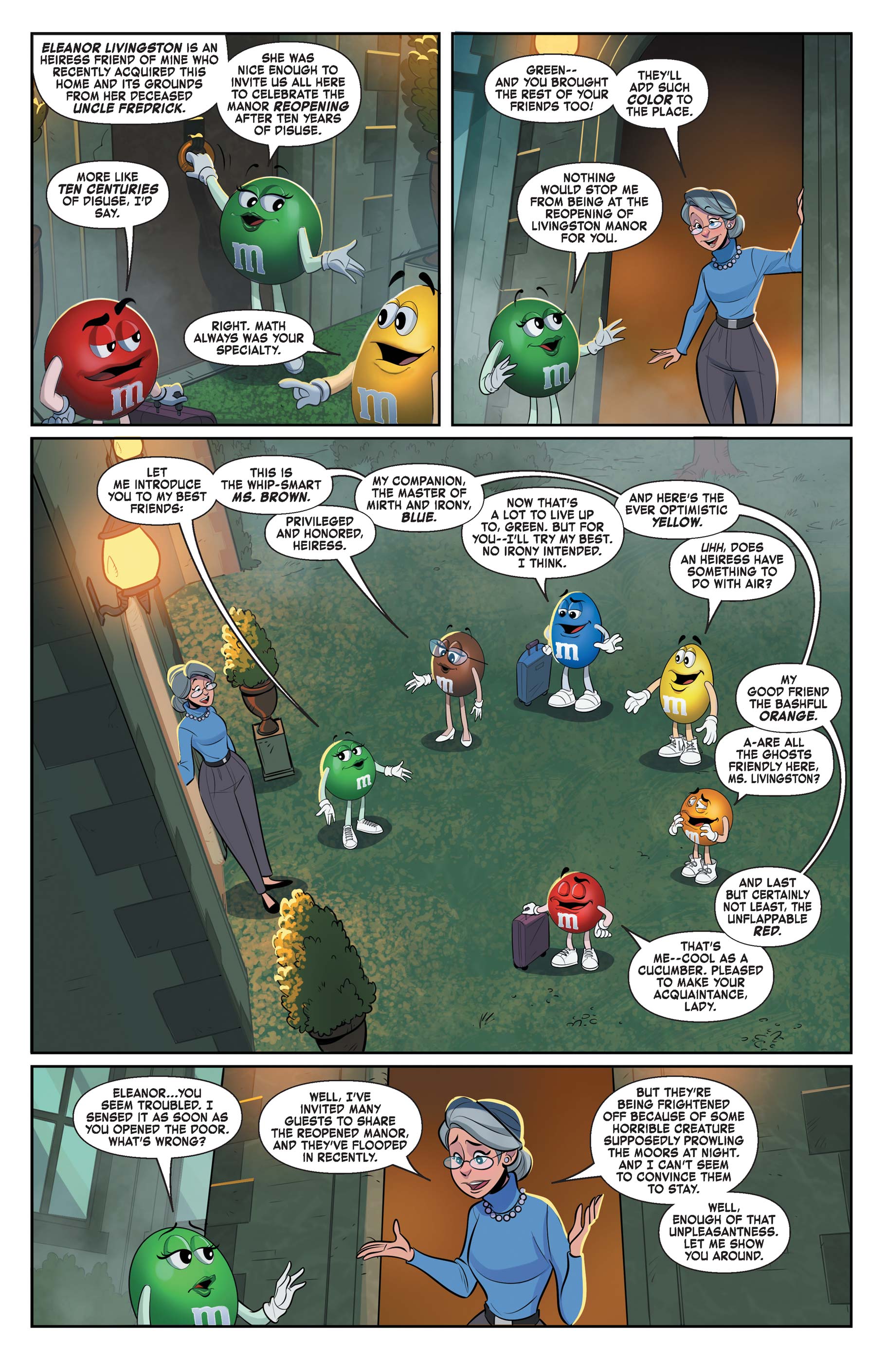 Read online M&Ms - Mistaken Identity comic -  Issue #1 - 4