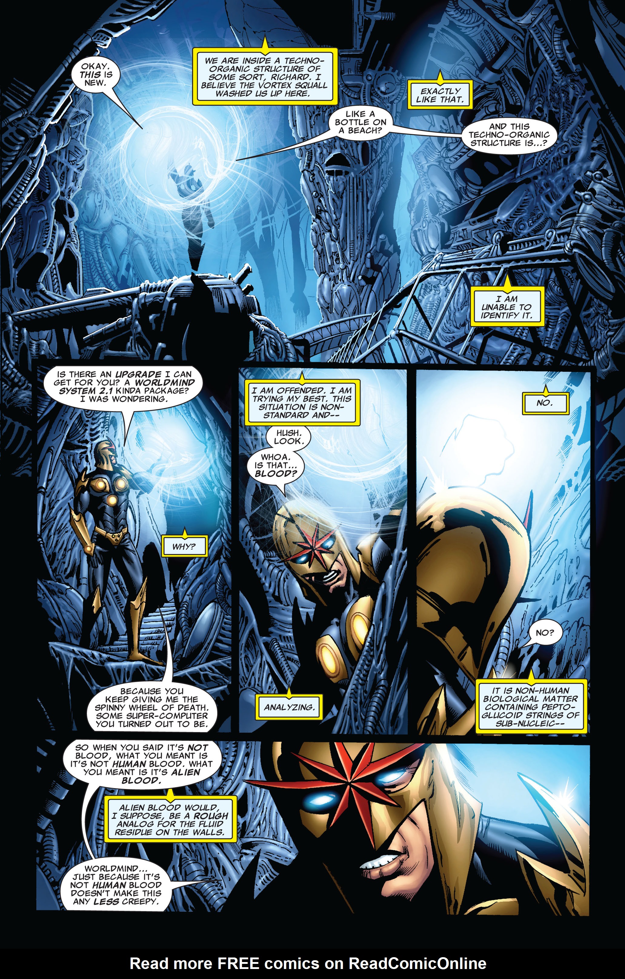 Read online Nova (2007) comic -  Issue # _TPB 2 (Part 1) - 8