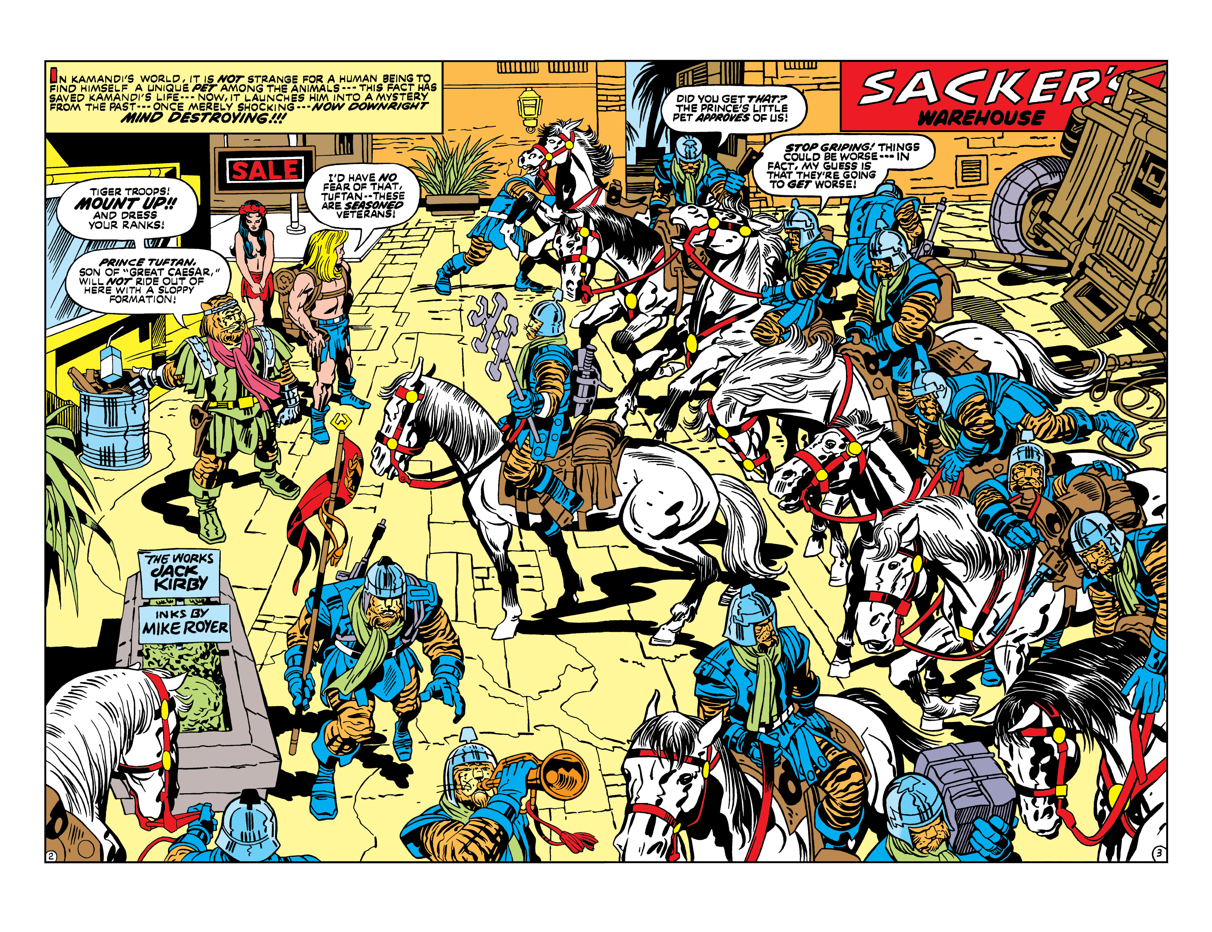 Read online Kamandi, The Last Boy On Earth comic -  Issue #15 - 3