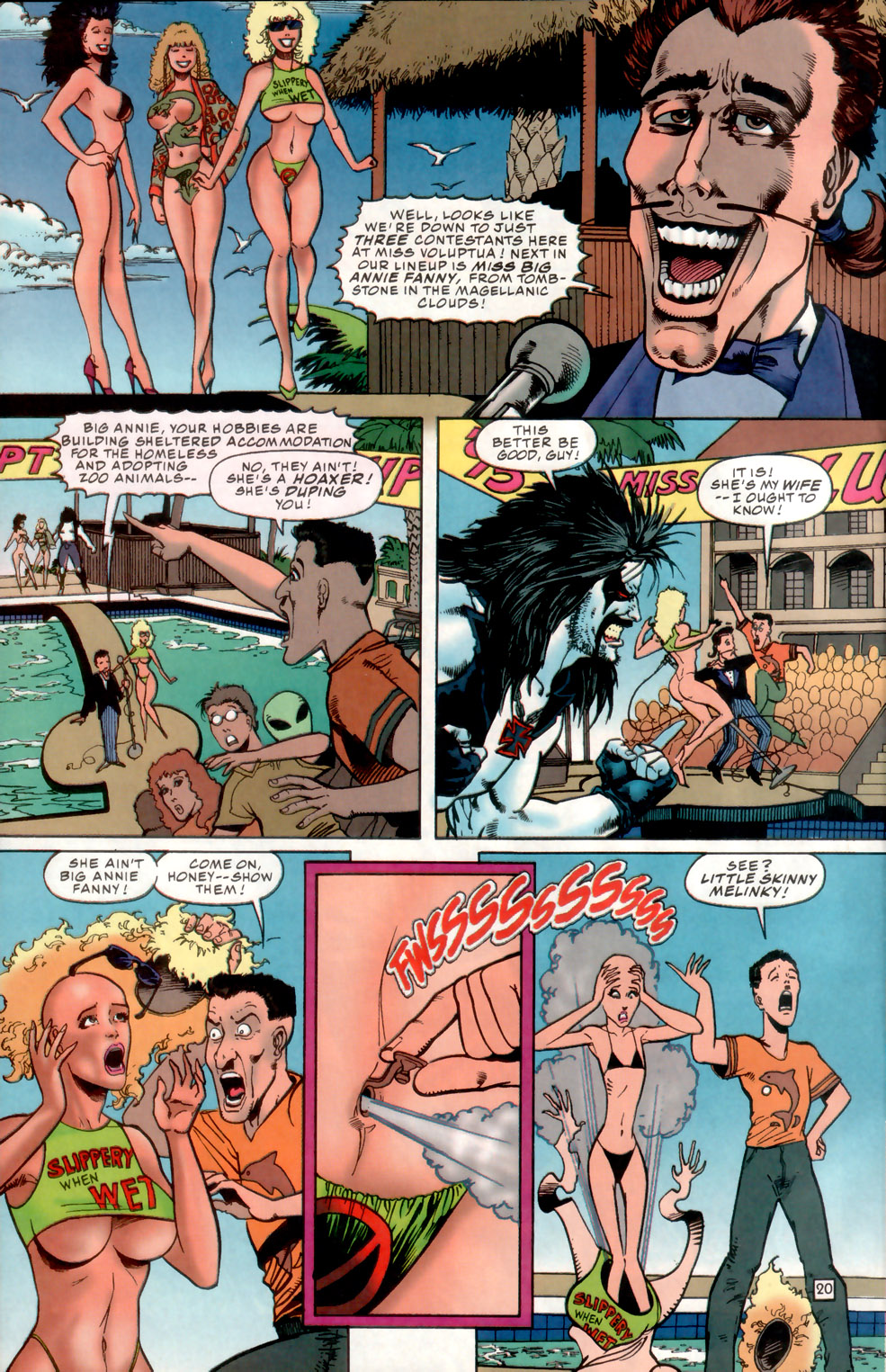 Read online Lobo's Big Babe Spring Break Special comic -  Issue # Full - 20