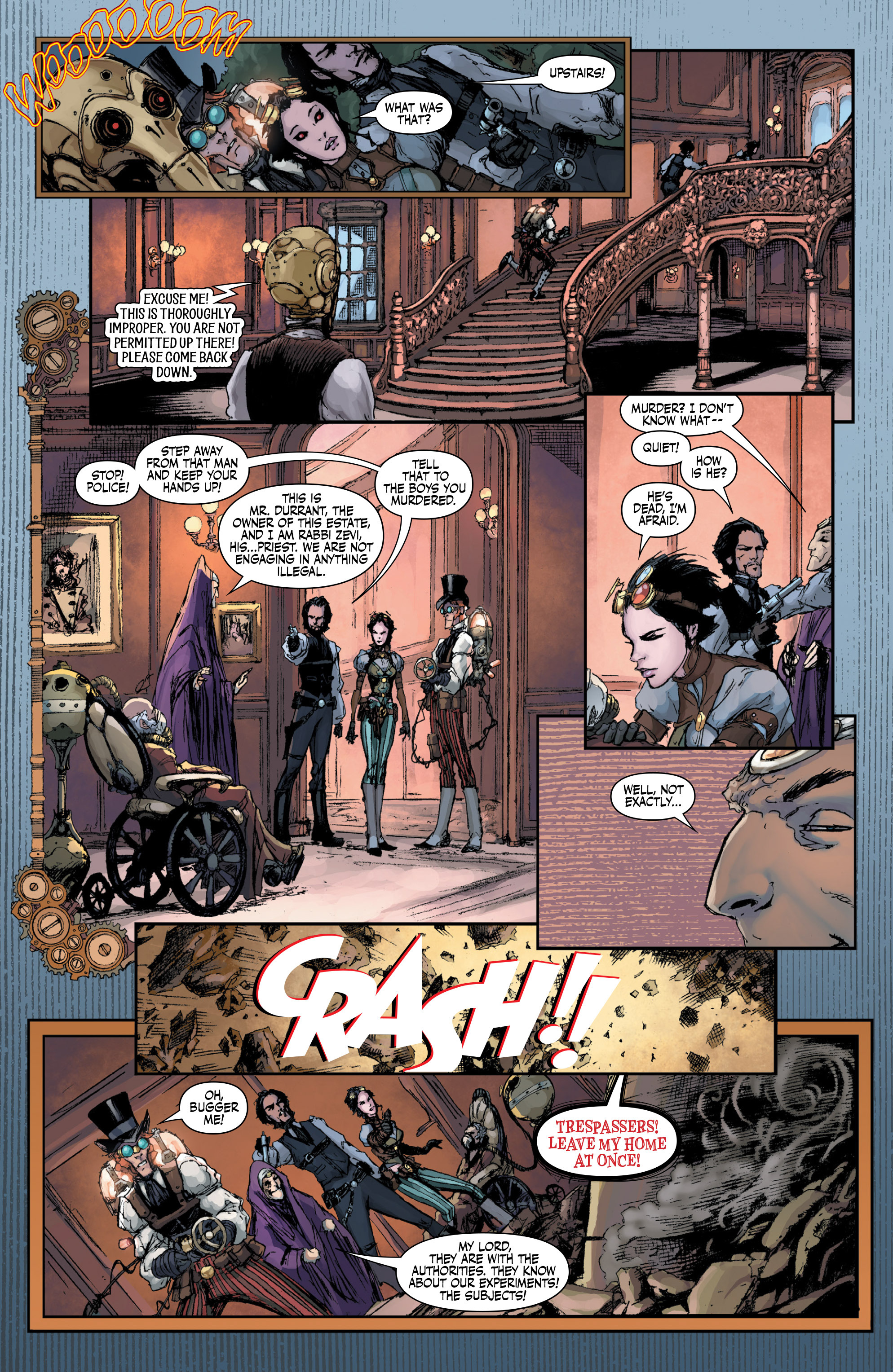 Read online Lady Mechanika: The Lost Boys of West Abbey comic -  Issue #2 - 22
