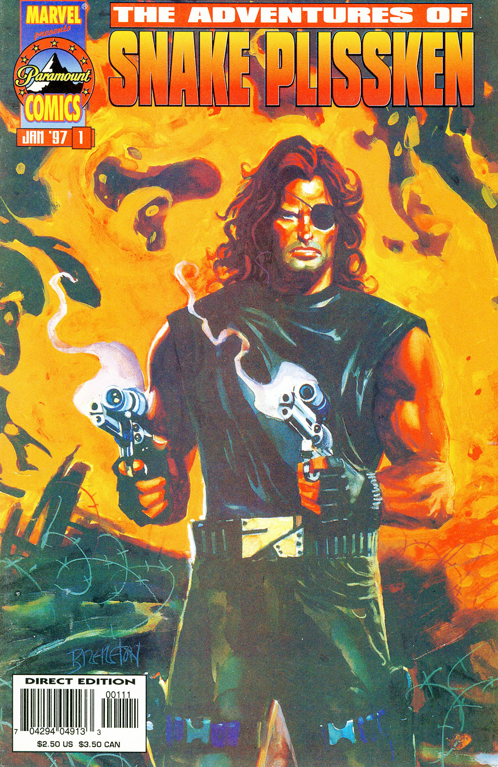 Read online Adventures of Snake Plissken comic -  Issue #Adventures of Snake Plissken Full - 1