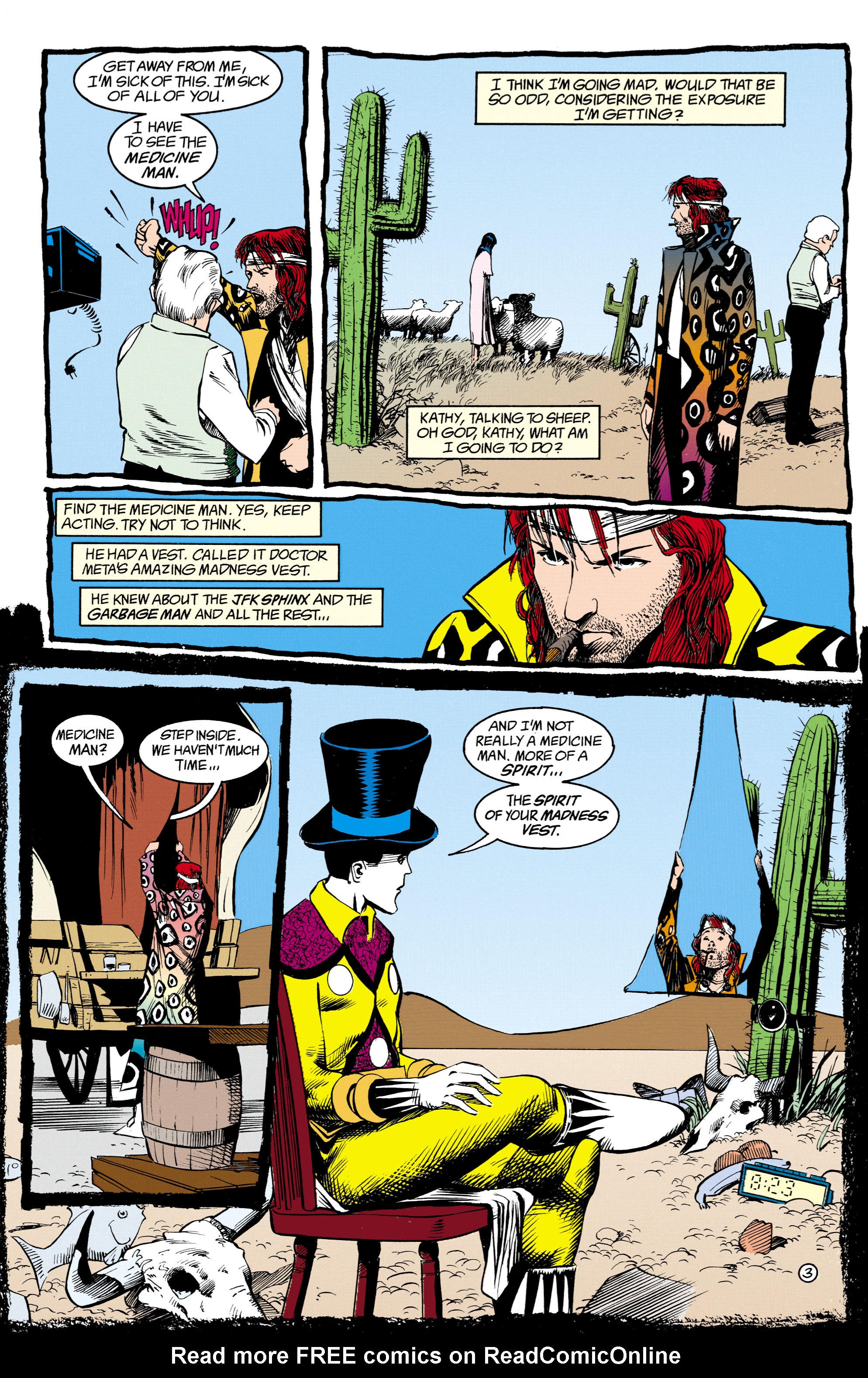 Read online Shade, the Changing Man comic -  Issue #16 - 4
