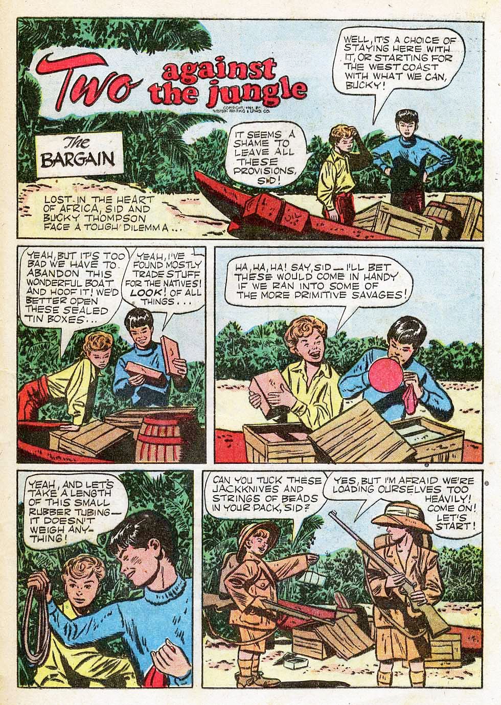 Read online Tarzan (1948) comic -  Issue #20 - 45
