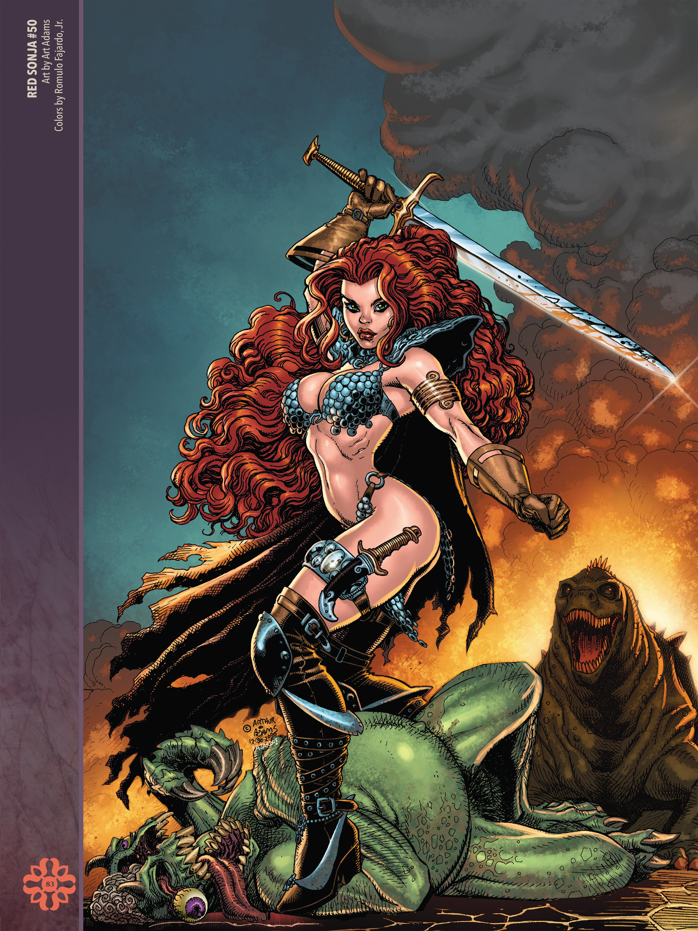 Read online The Art of Red Sonja comic -  Issue # TPB 2 (Part 1) - 83
