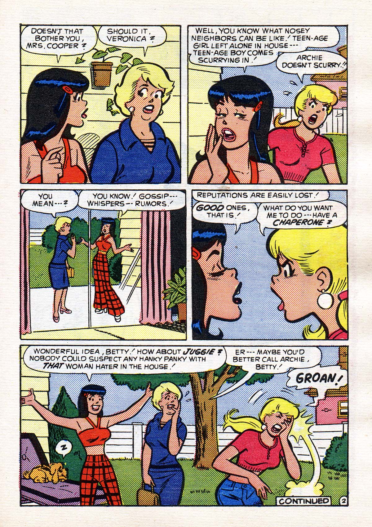 Read online Betty and Veronica Annual Digest Magazine comic -  Issue #1 - 106