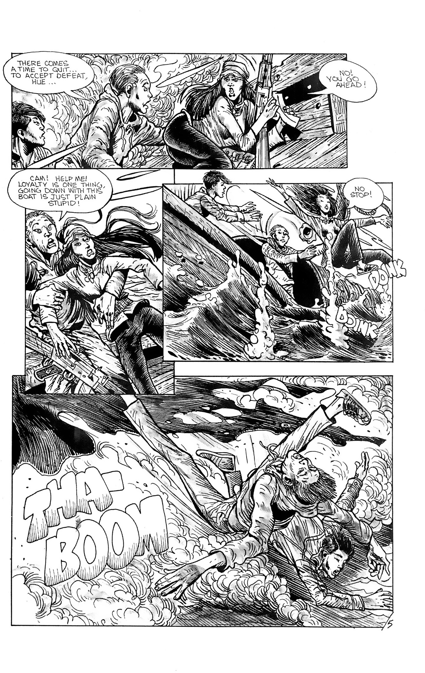 Read online Fire Team comic -  Issue #5 - 7