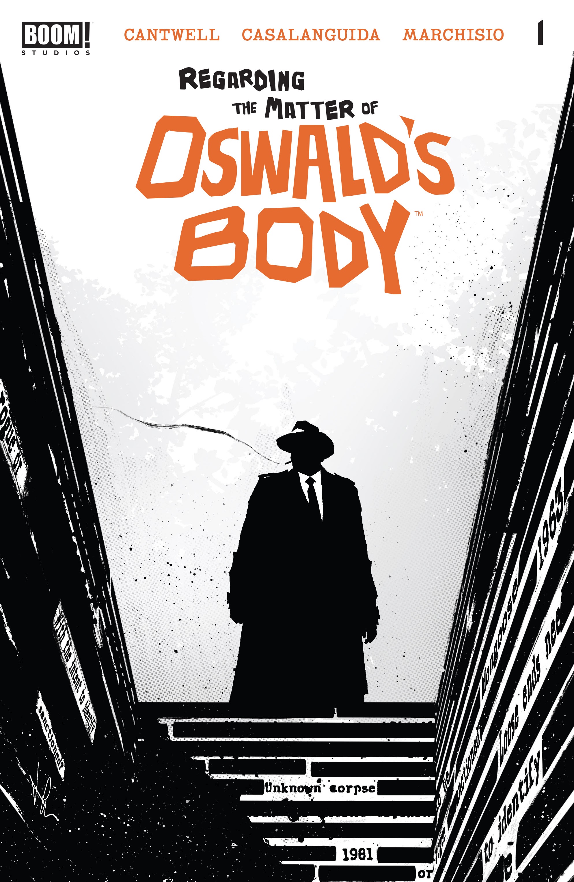 Read online Regarding the Matter of Oswald's Body comic -  Issue #1 - 1