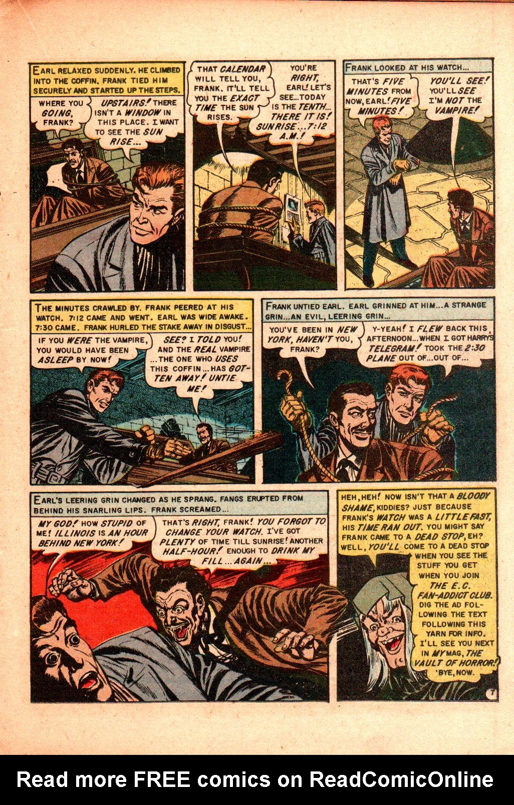 Read online Tales From The Crypt (1950) comic -  Issue #42 - 18