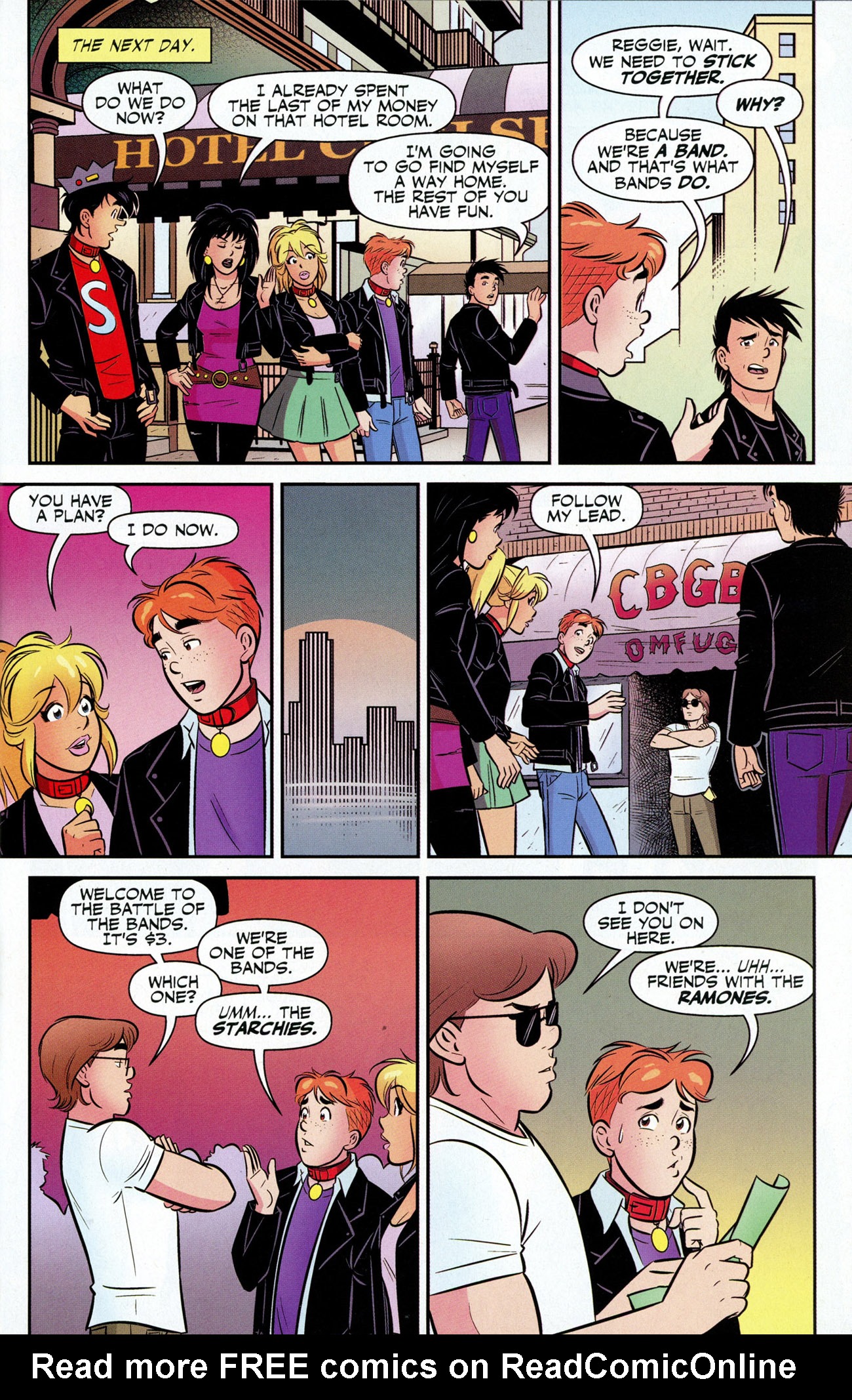 Read online Archie Meets Ramones comic -  Issue #Archie Meets Ramones Full - 29