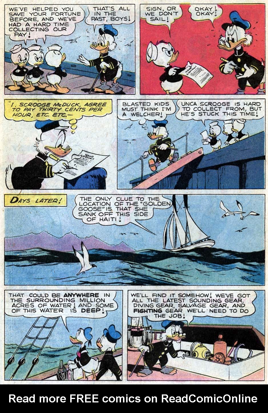 Read online Uncle Scrooge (1953) comic -  Issue #181 - 8