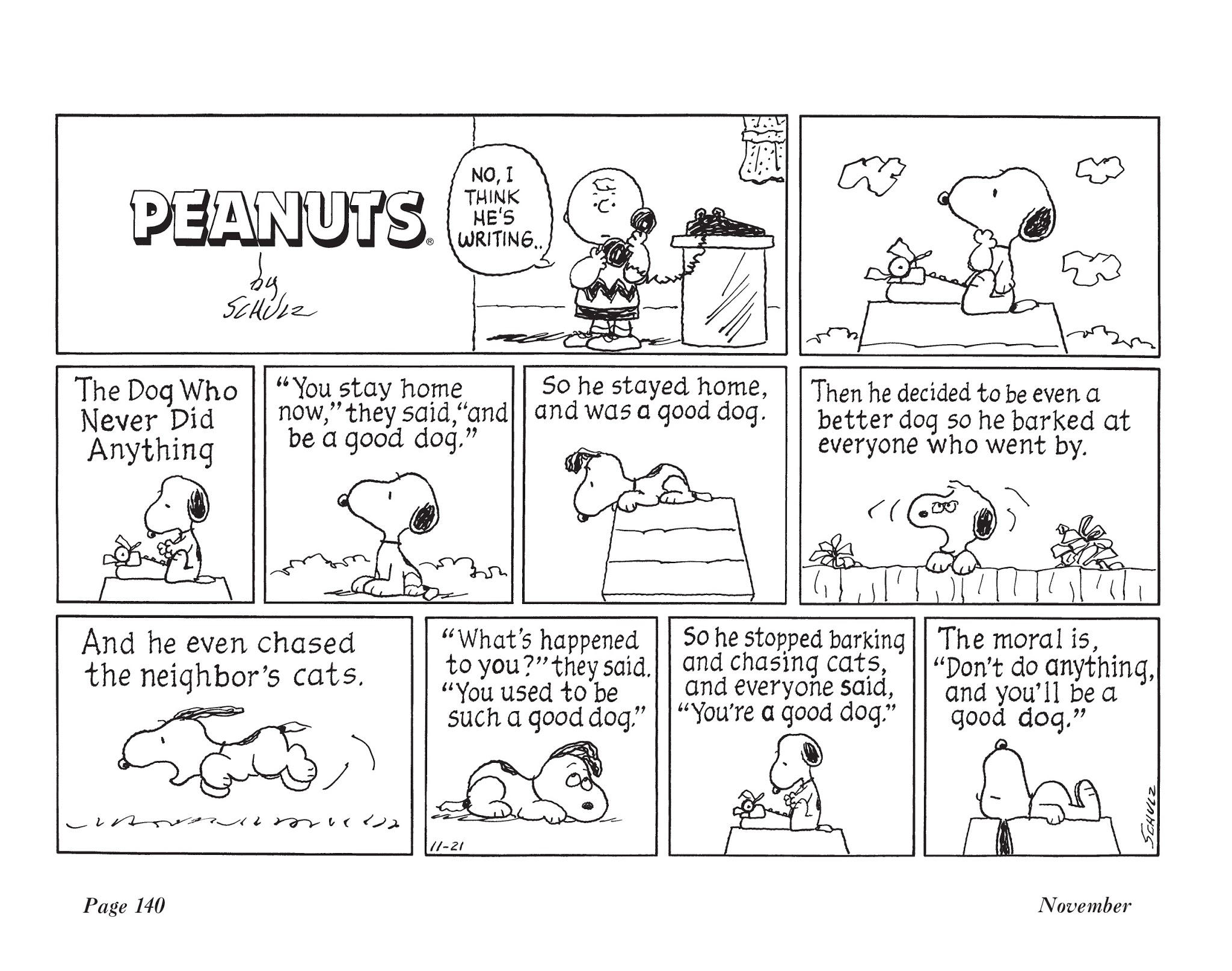 Read online The Complete Peanuts comic -  Issue # TPB 25 - 150