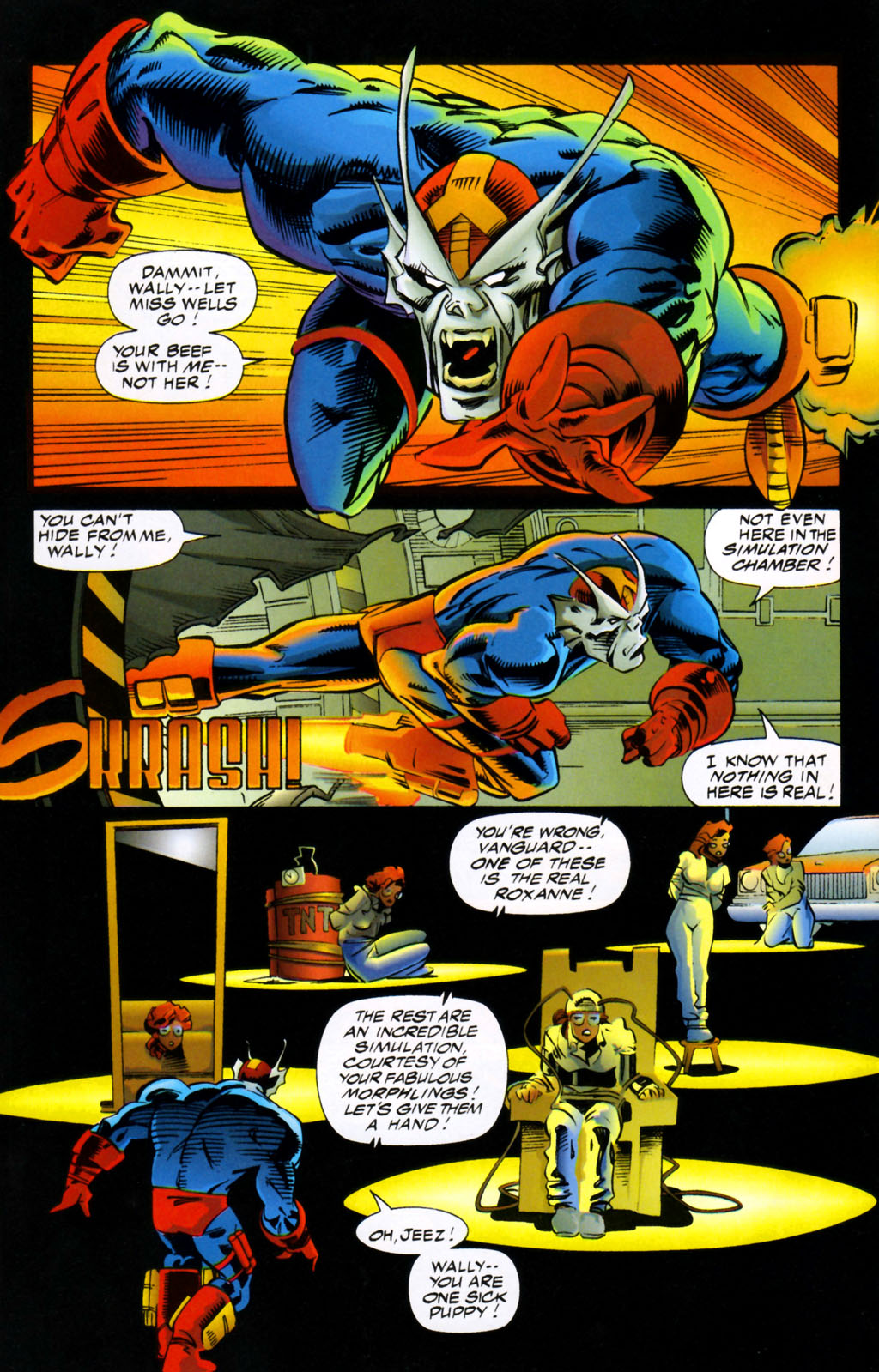 Read online Vanguard (1993) comic -  Issue #4 - 9