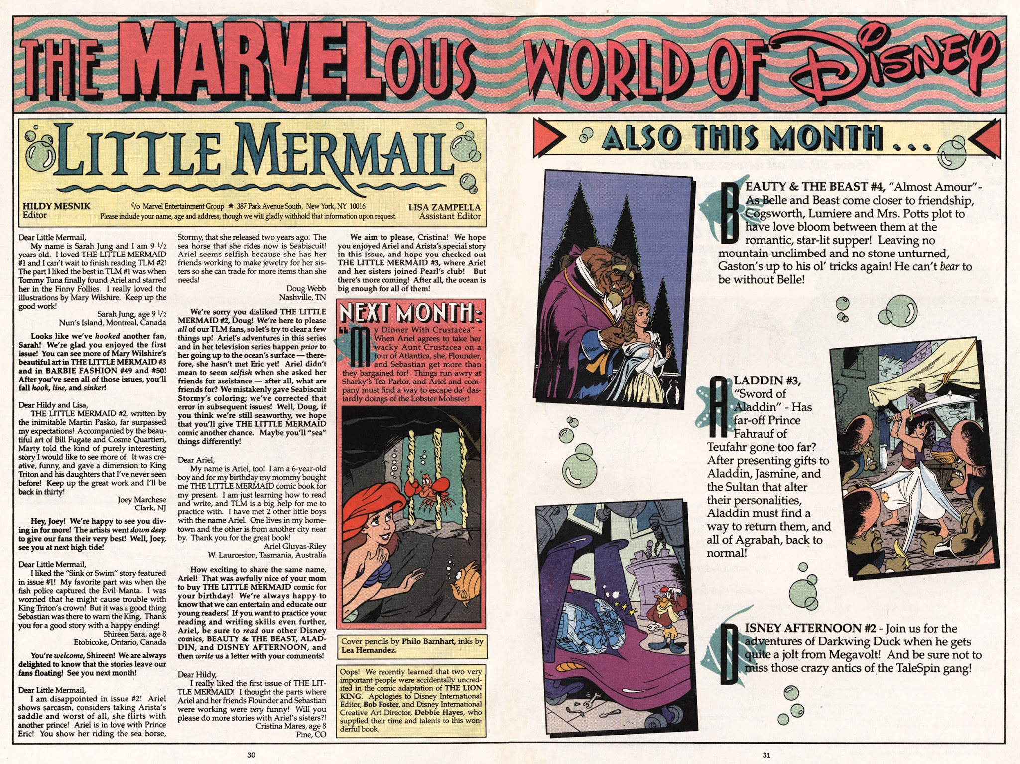 Read online Disney's The Little Mermaid comic -  Issue #4 - 32