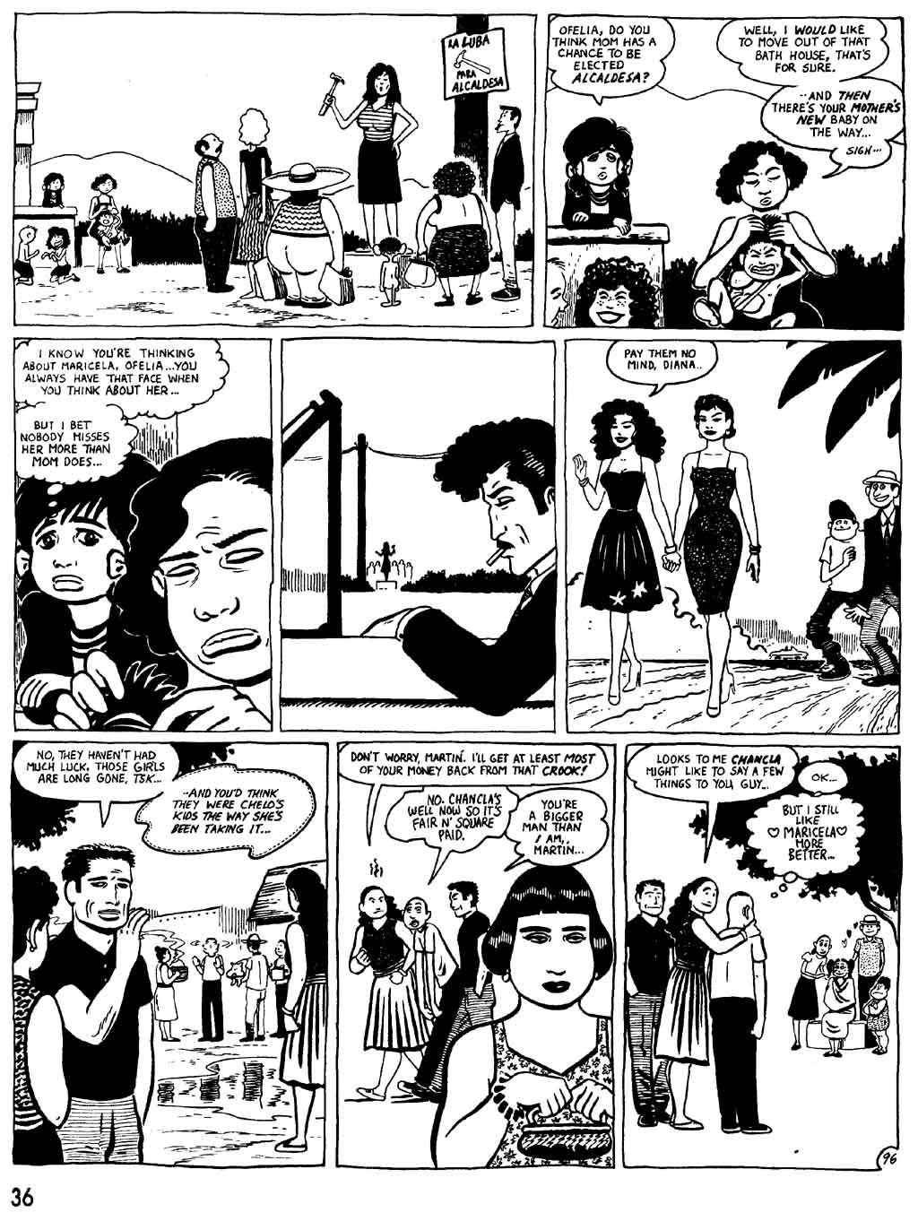 Read online Love and Rockets (1982) comic -  Issue #26 - 38