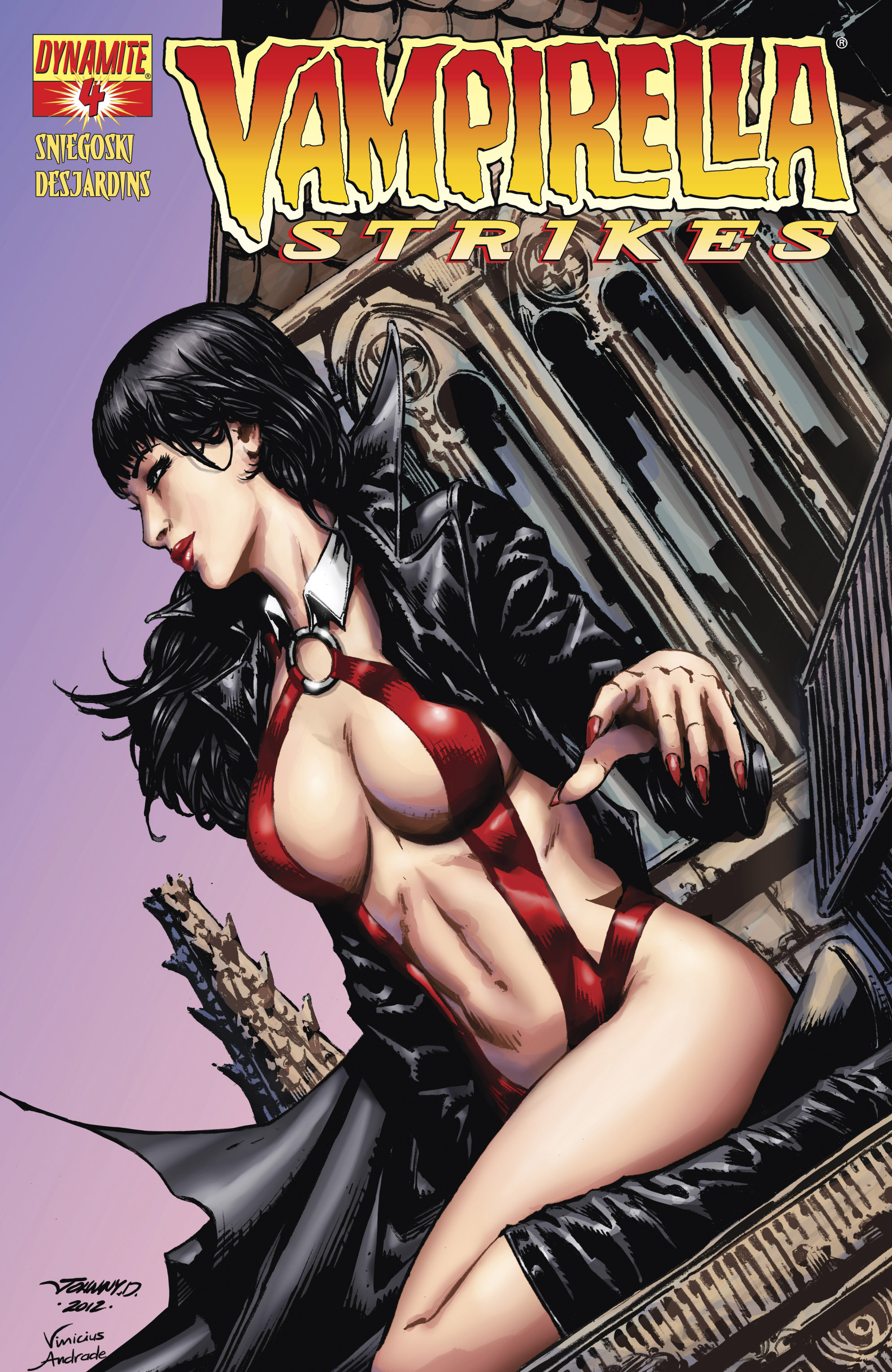 Read online Vampirella Strikes comic -  Issue #4 - 1