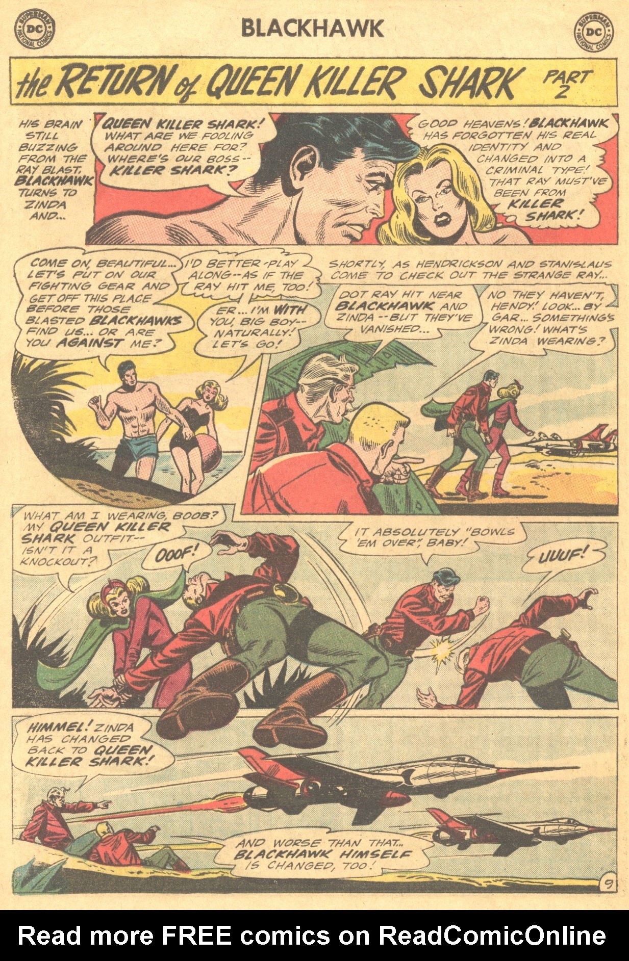 Read online Blackhawk (1957) comic -  Issue #204 - 12