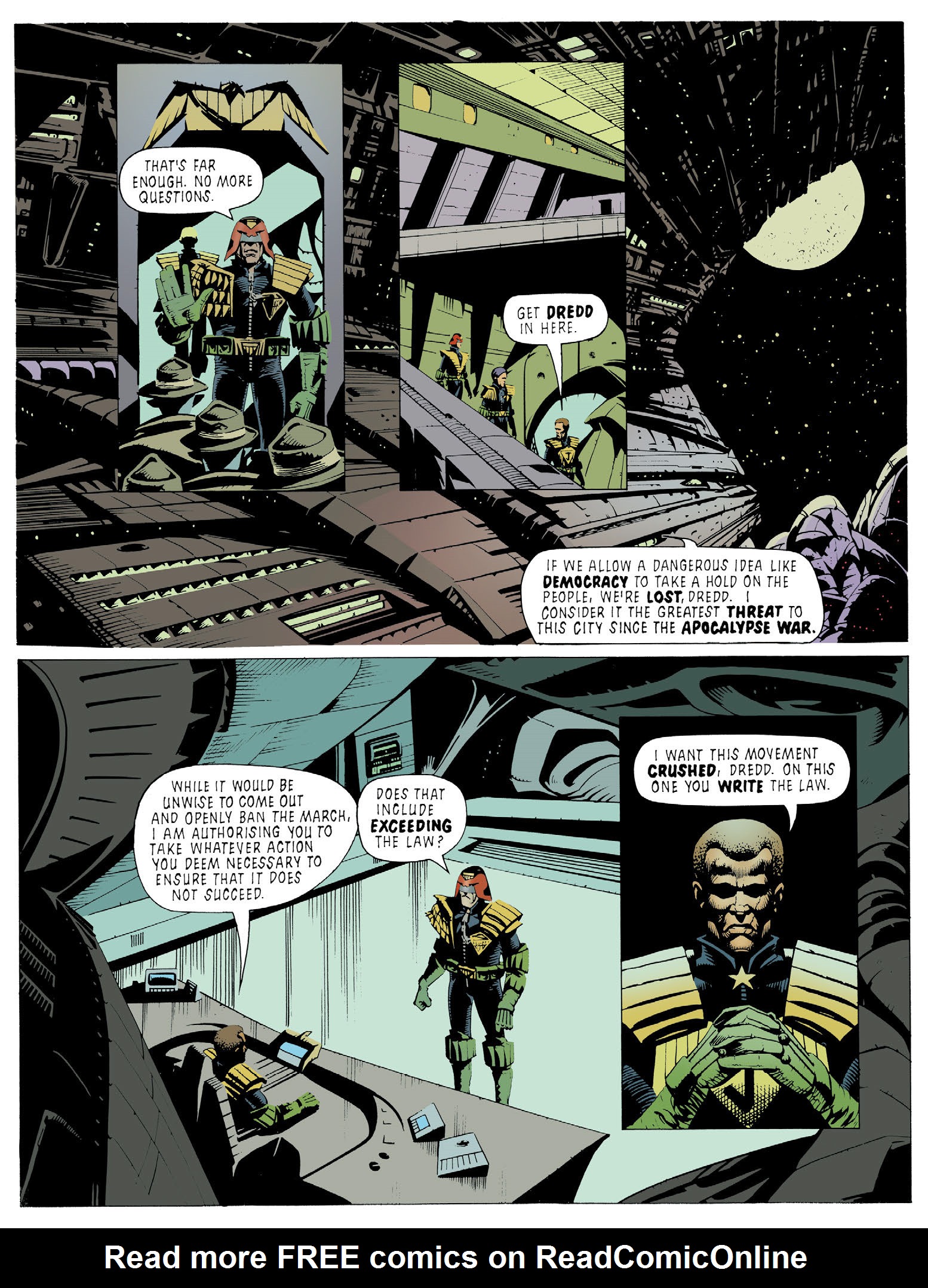 Read online Essential Judge Dredd: America comic -  Issue # TPB (Part 1) - 17