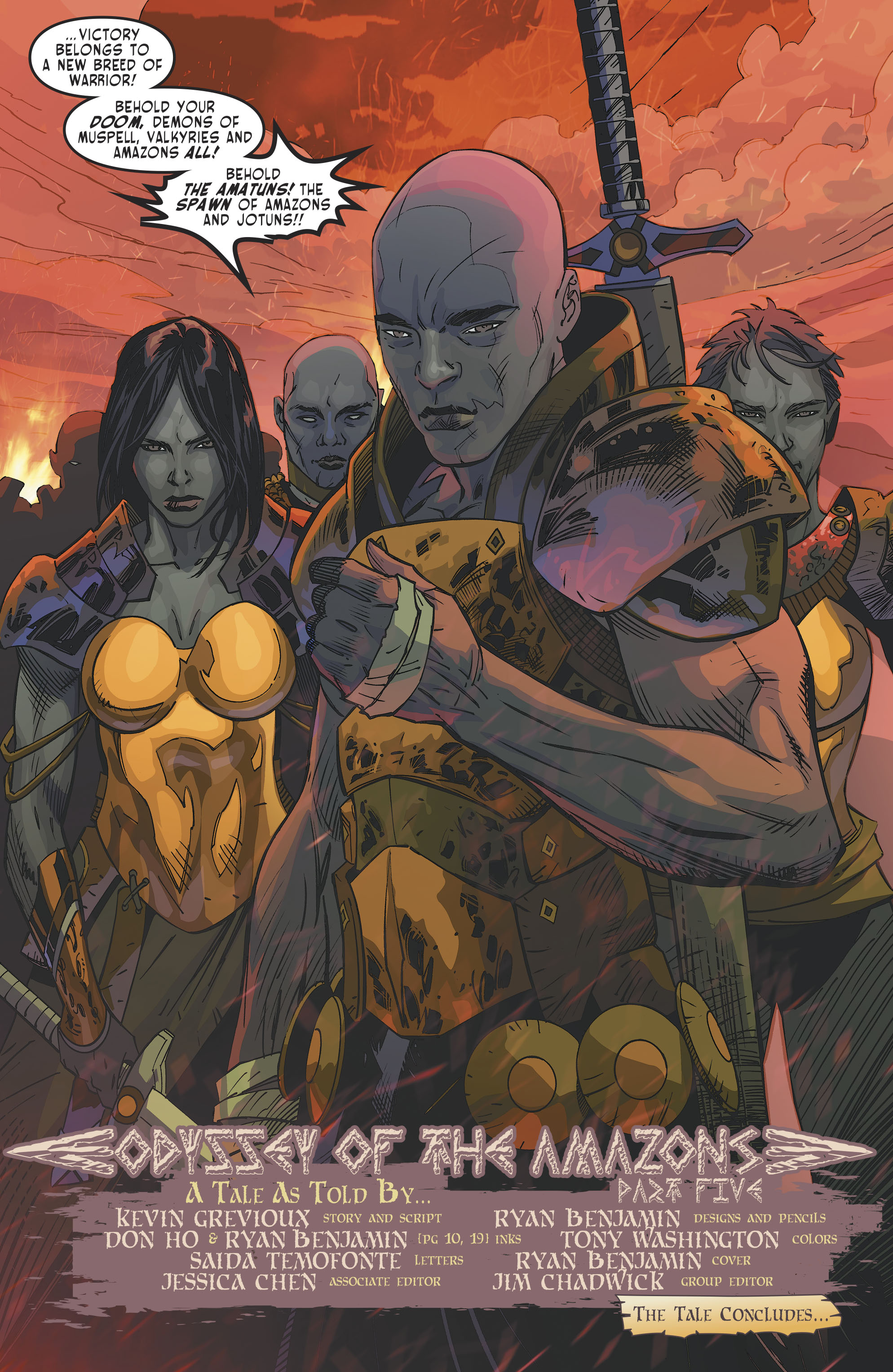 Read online The Odyssey of the Amazons comic -  Issue #5 - 24