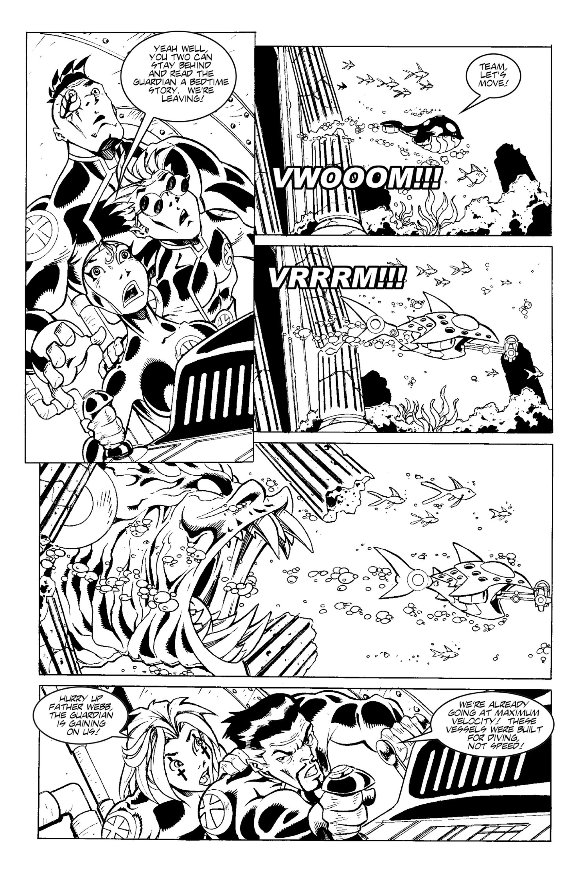 Read online Warrior Nun Areala: Armor of God comic -  Issue # TPB - 49