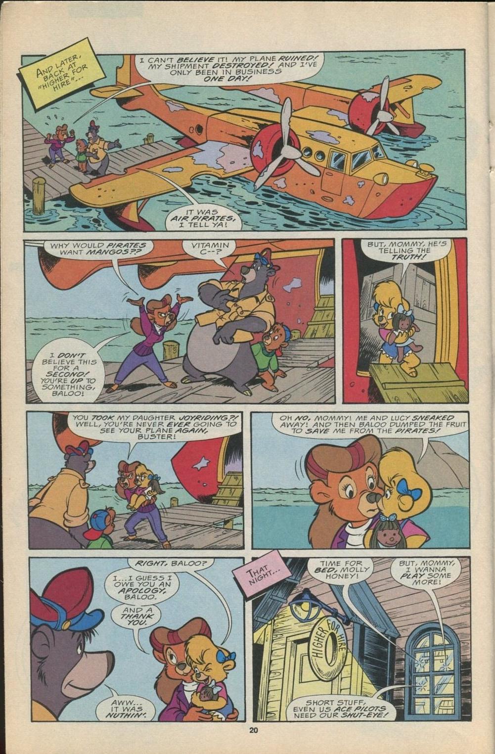 Read online Disney's Tale Spin Limited Series: ''Take Off'' comic -  Issue #2 - 21
