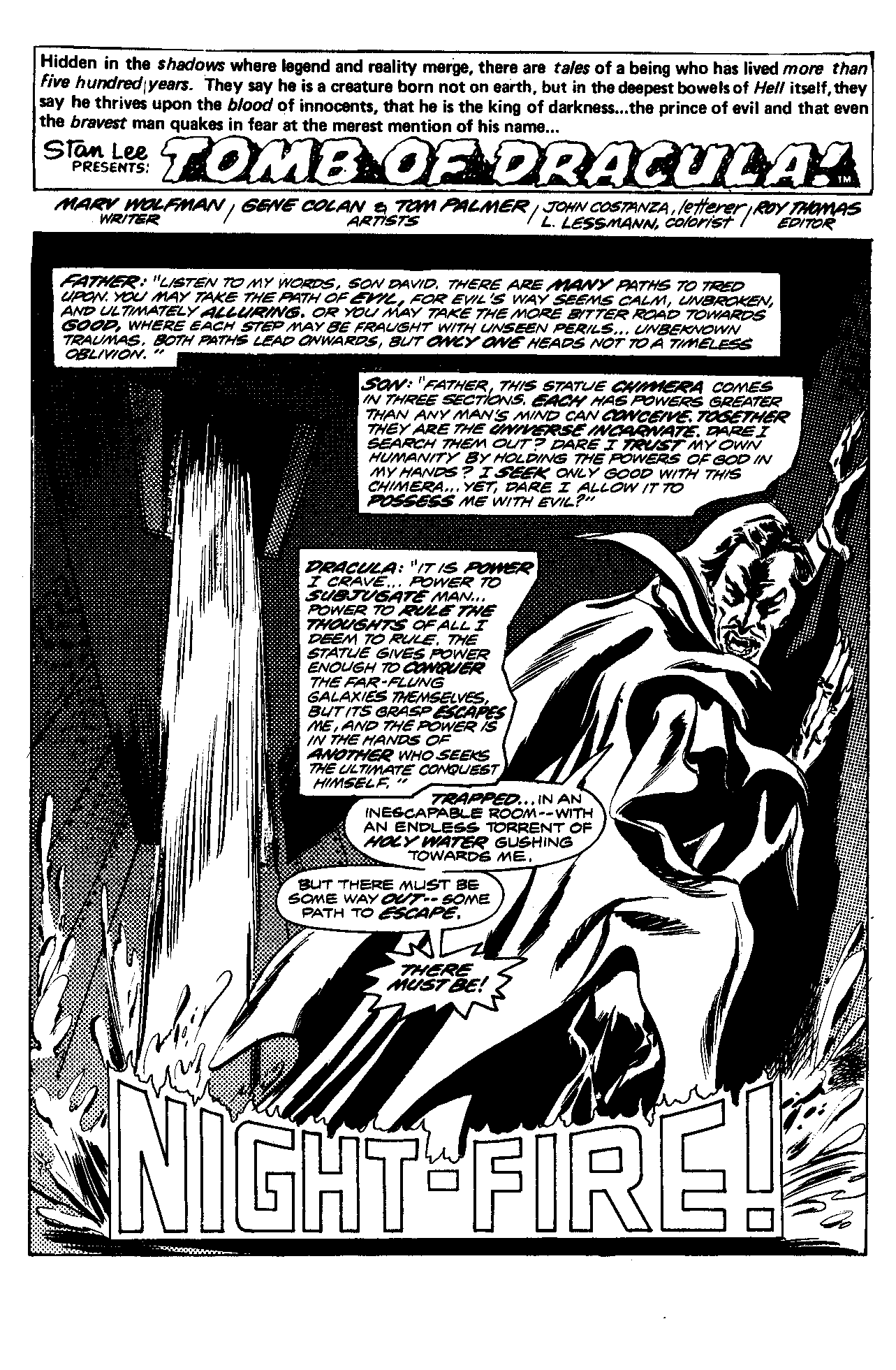 Read online Essential The Tomb of Dracula comic -  Issue # TPB 2 (Part 1) - 54