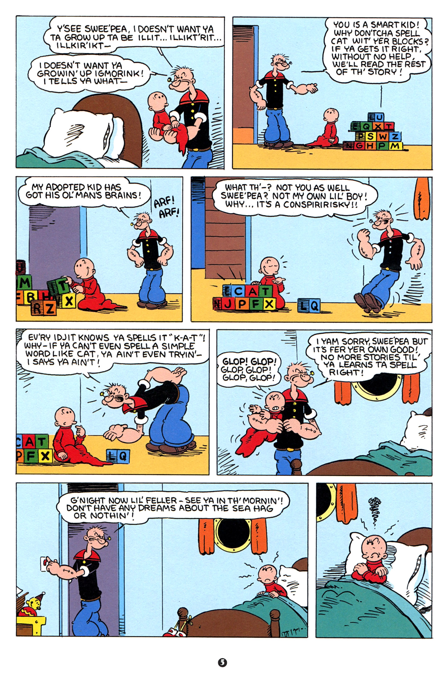 Read online Popeye (2012) comic -  Issue #5 - 7