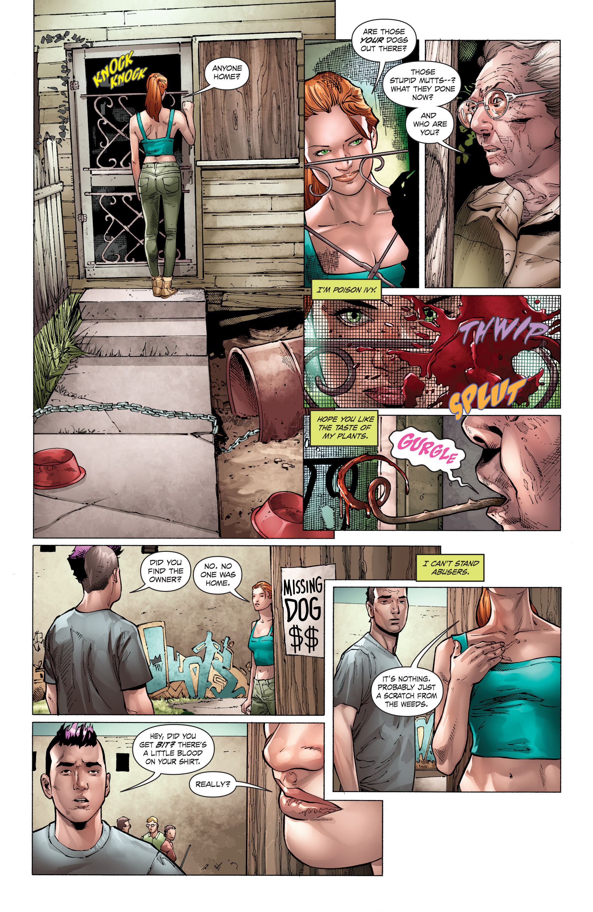 Read online Poison Ivy: Cycle of Life and Death comic -  Issue #2 - 14