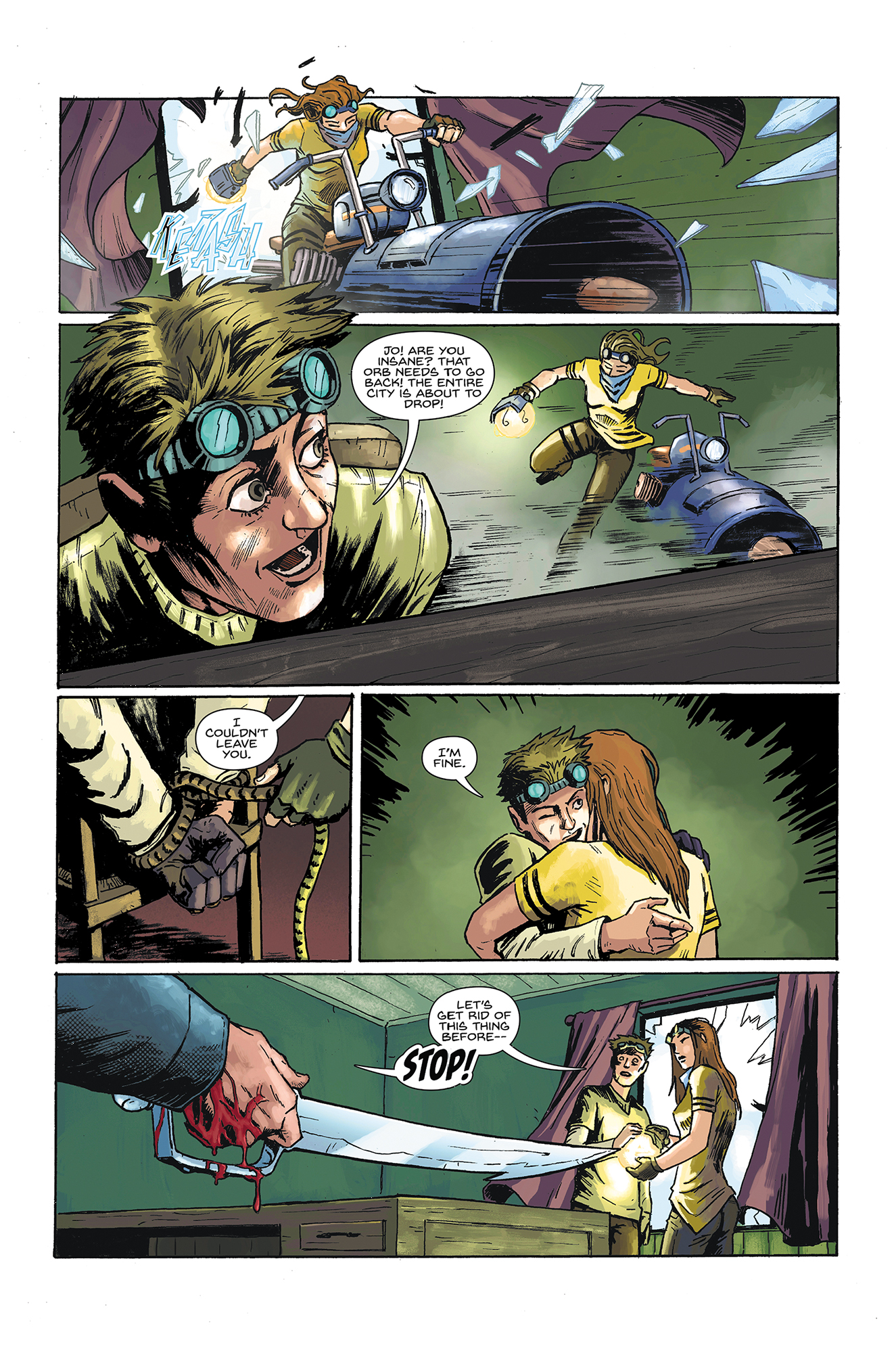 Read online Downcast comic -  Issue #2 - 22