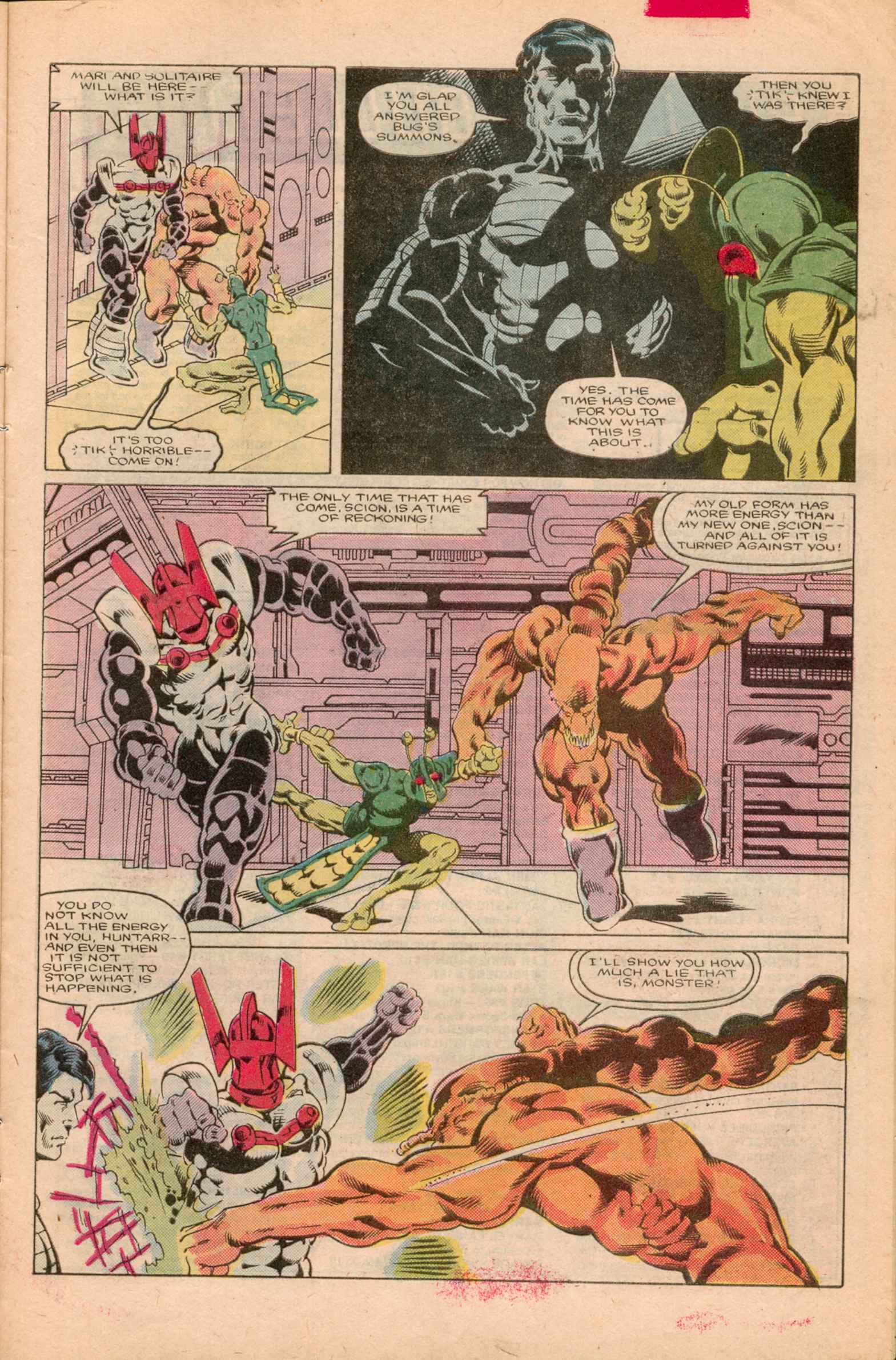 Read online Micronauts: The New Voyages comic -  Issue #16 - 19