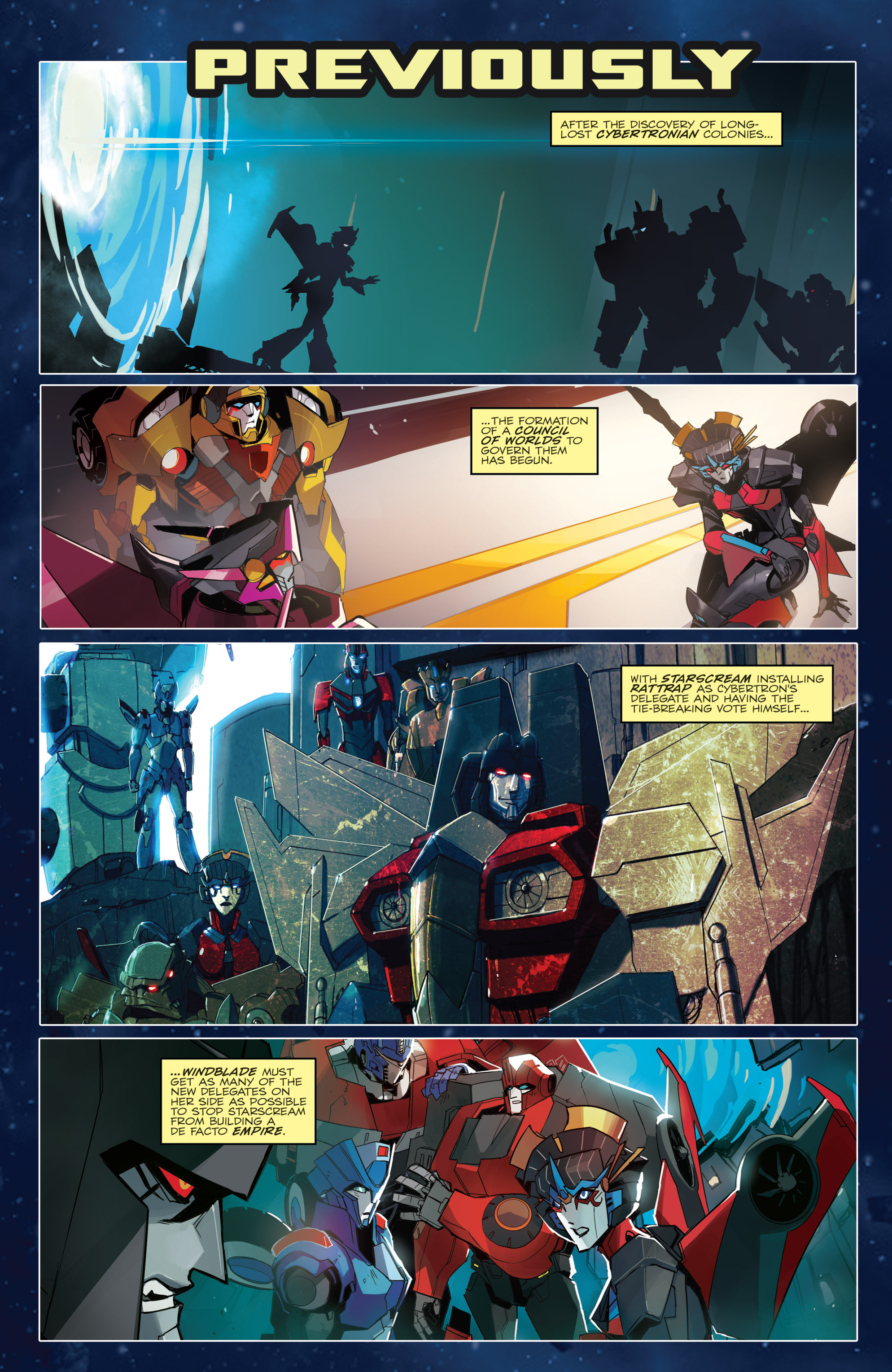 Read online The Transformers: Windblade (2015) comic -  Issue #4 - 5