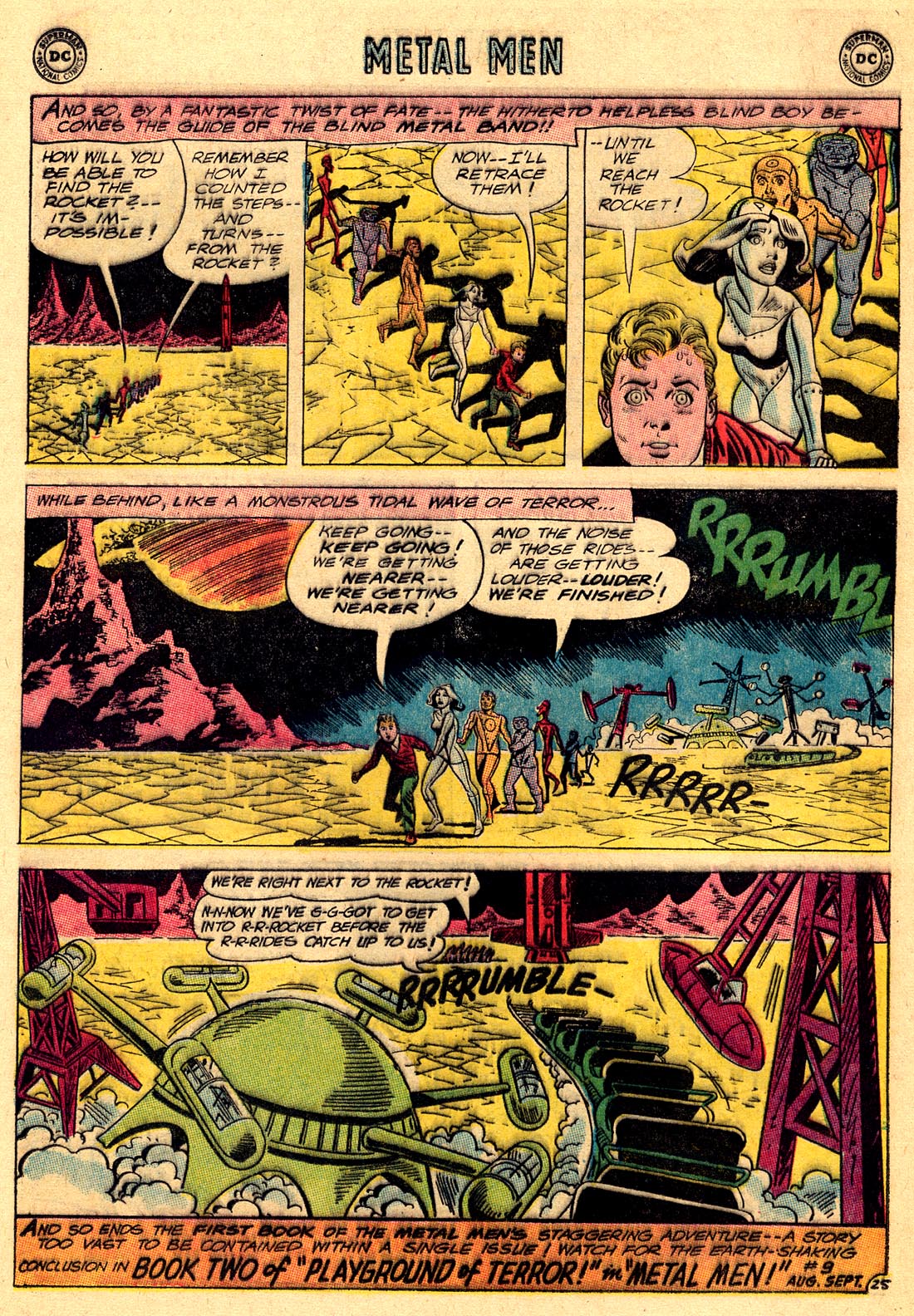 Read online Metal Men (1963) comic -  Issue #8 - 32