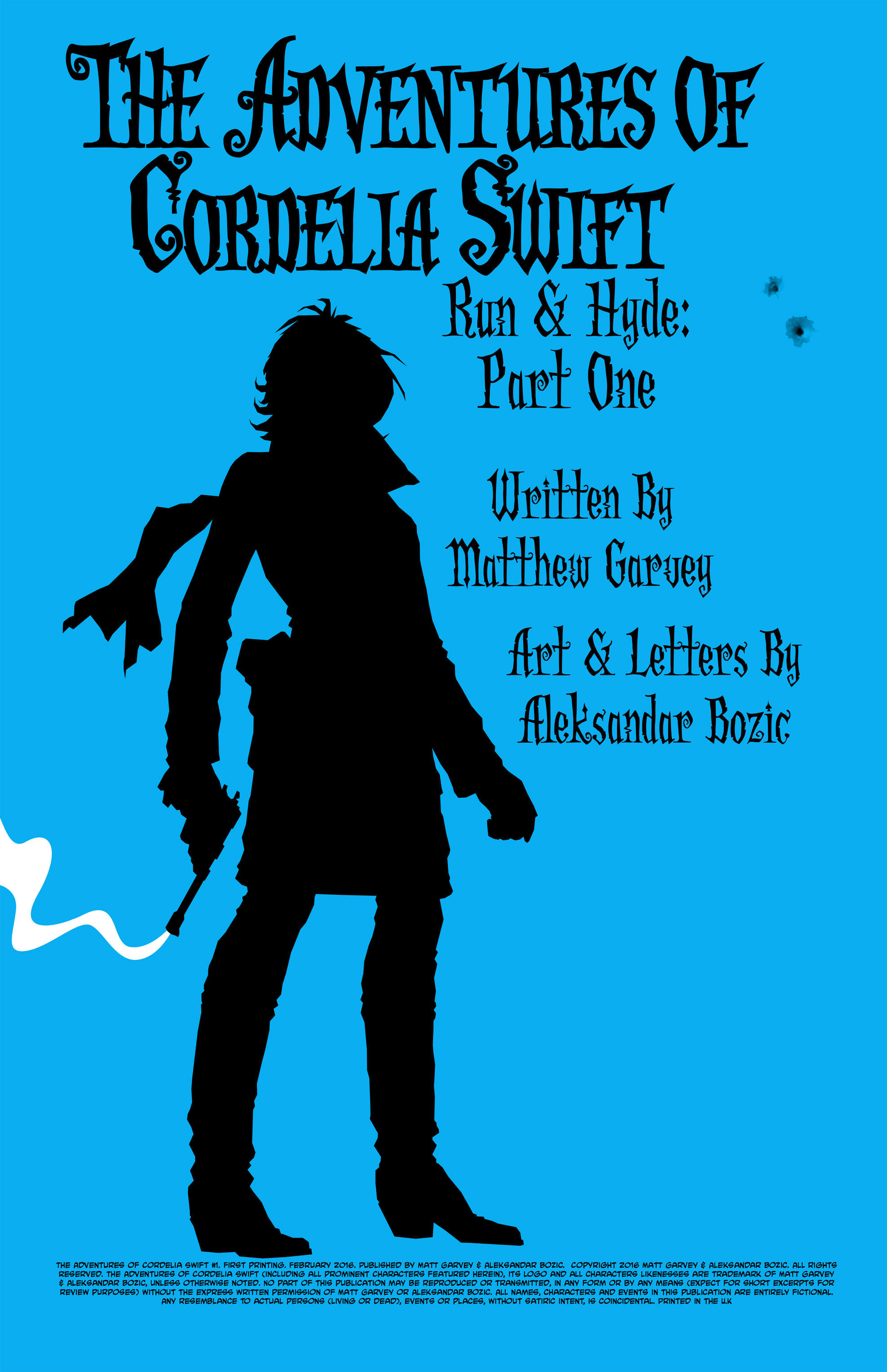 Read online The Adventures of Cordelia Swift comic -  Issue #1 - 2