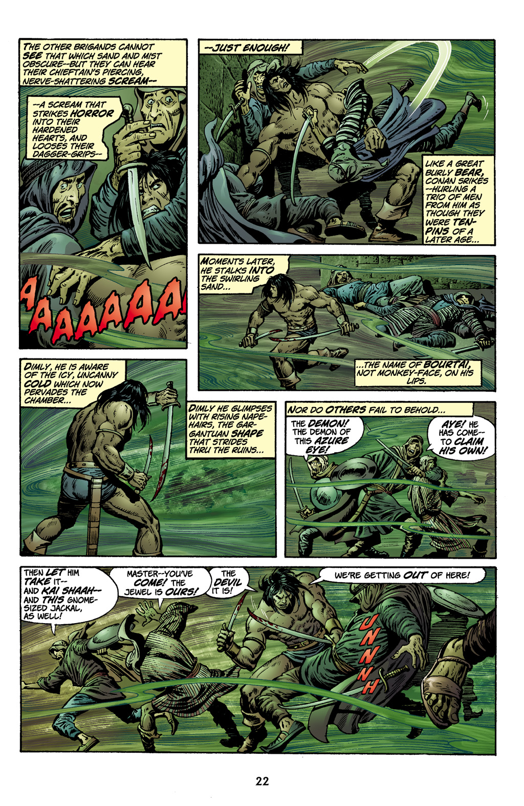 Read online The Chronicles of Conan comic -  Issue # TPB 6 (Part 1) - 22