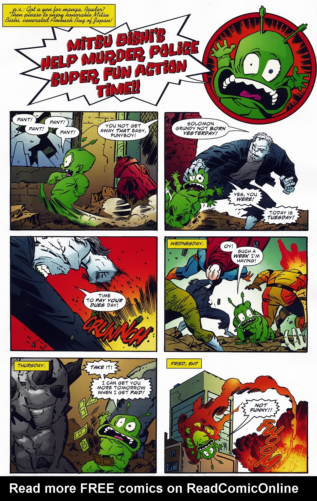 Read online Ambush Bug: Year None comic -  Issue #2 - 12