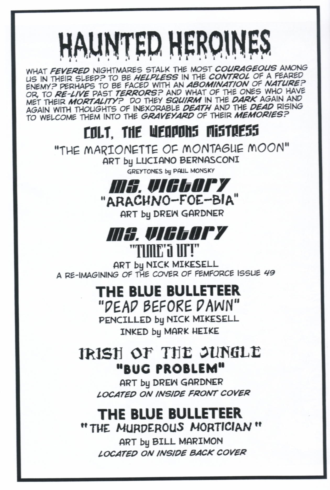 Read online Femforce comic -  Issue #128 - 26