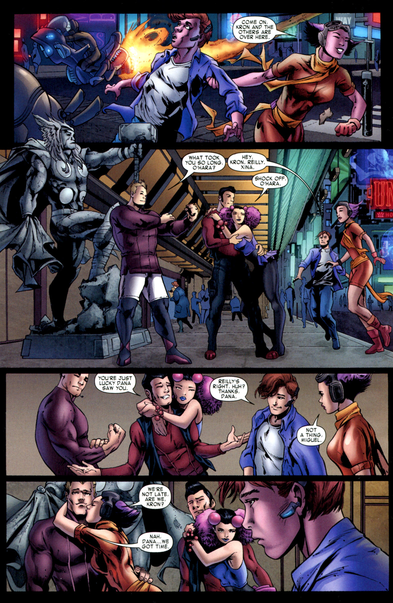 Read online Timestorm 2009/2099 comic -  Issue #1 - 11